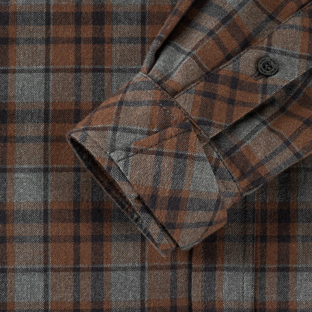 Сорочка M-Tac Lumberjack Merino Cold Weather - Grey/Brown