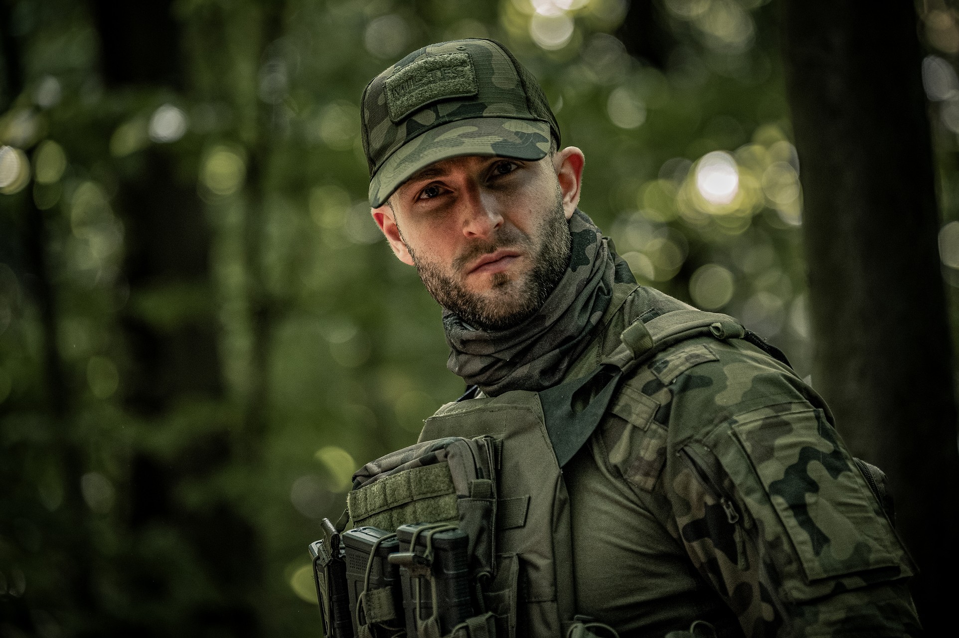 Бейсболка Mil-Tec Net Baseball Cap - wz.93 Pantera PL Woodland