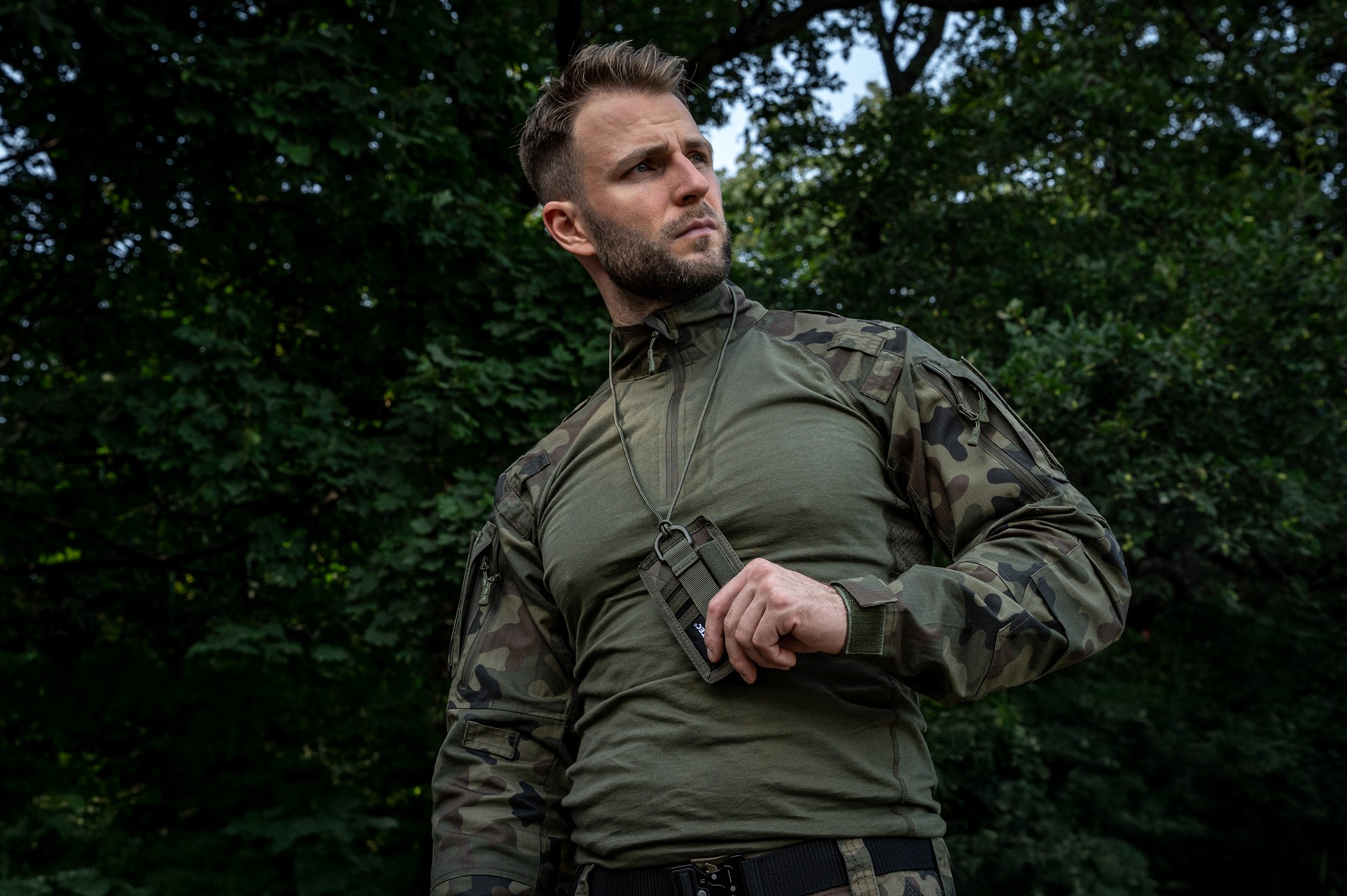 Чохол для документів Mil-Tec Card Case - wz.93 Pantera PL Woodland