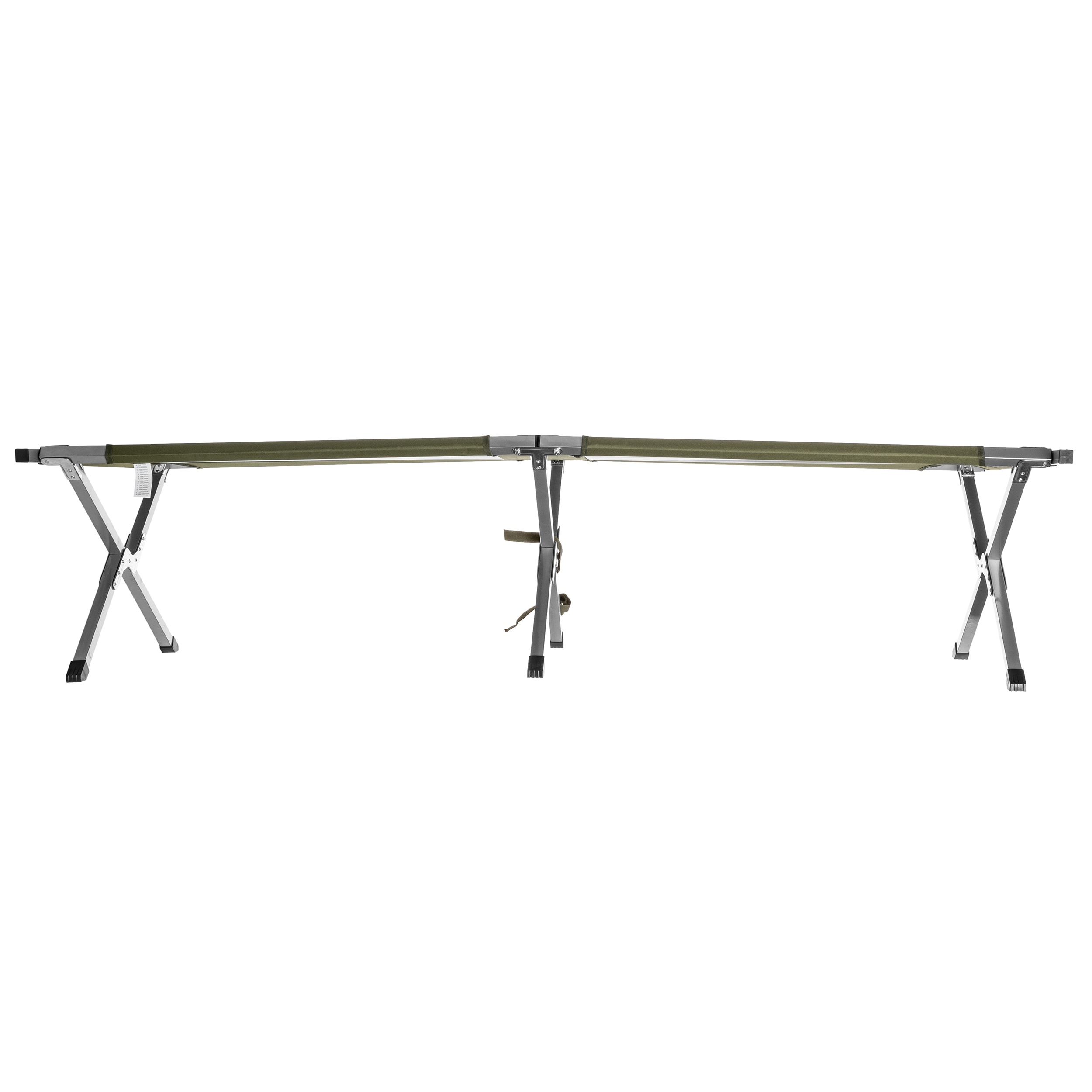 Складане польове ліжко Mil-Tec US Style сталеве Olive - 190 x 65 см