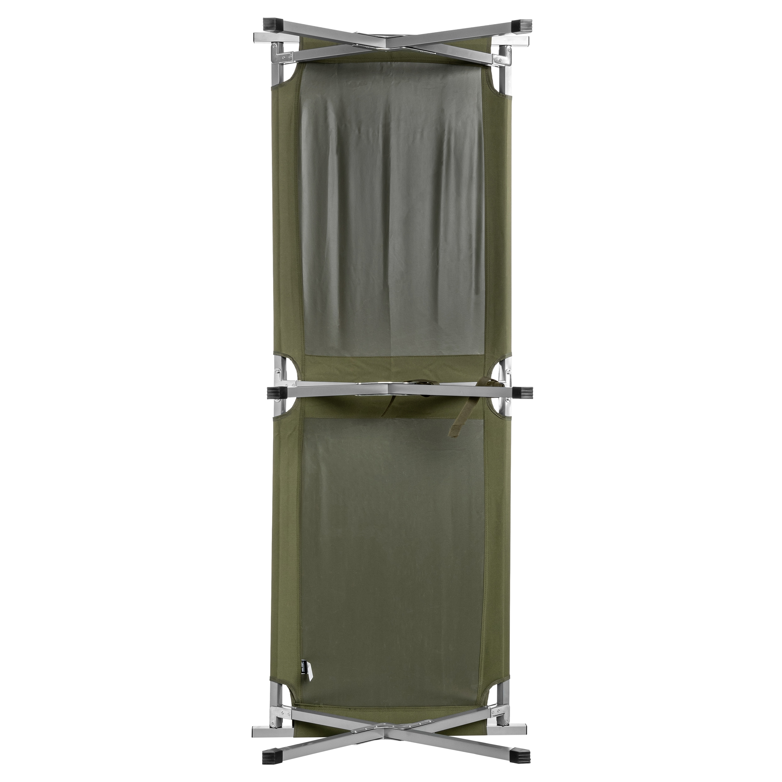 Складане польове ліжко Mil-Tec US Style сталеве Olive - 190 x 65 см