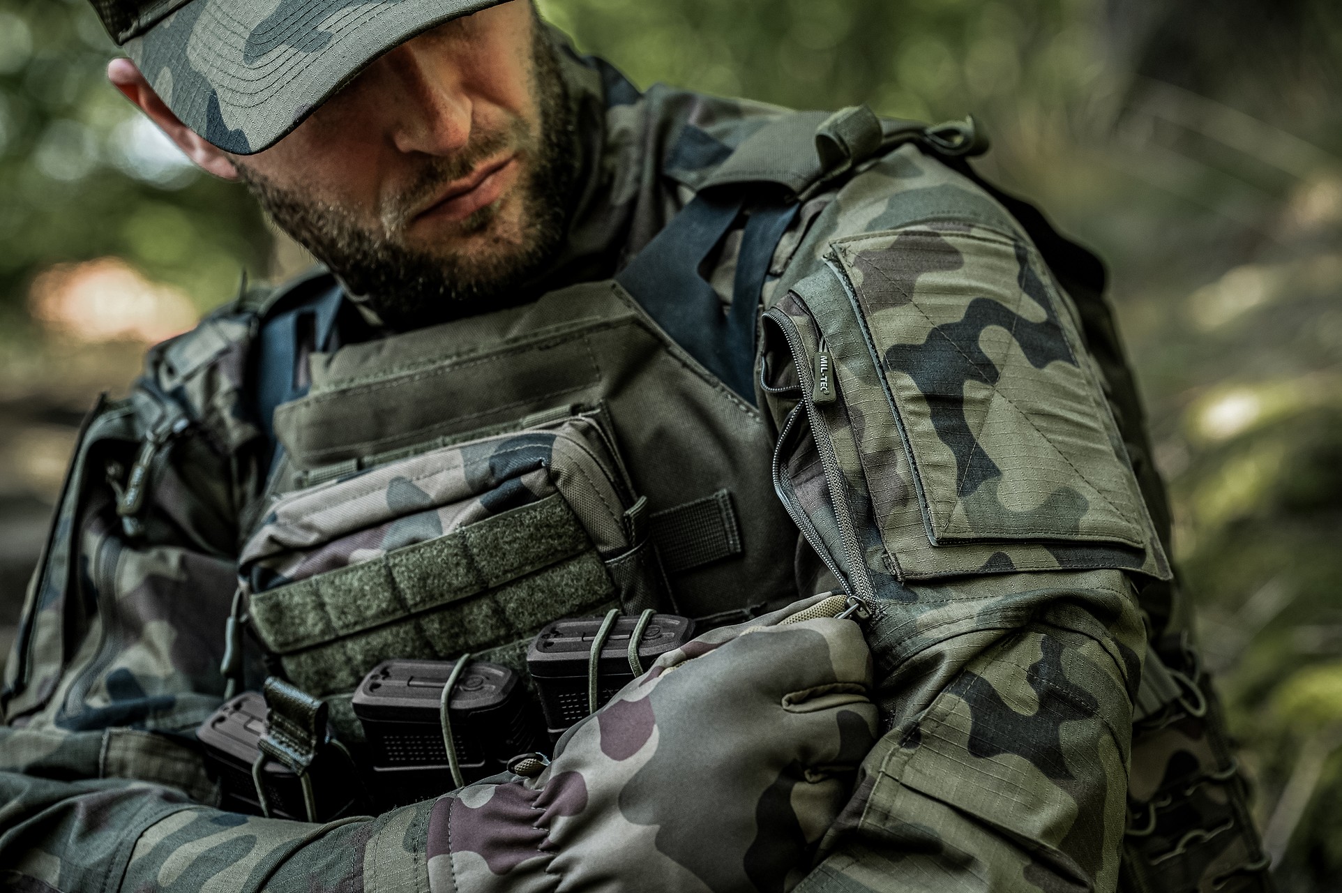 Кофта Mil-Tec Tactical Field 2.0 - wz.93 Pantera PL Woodland