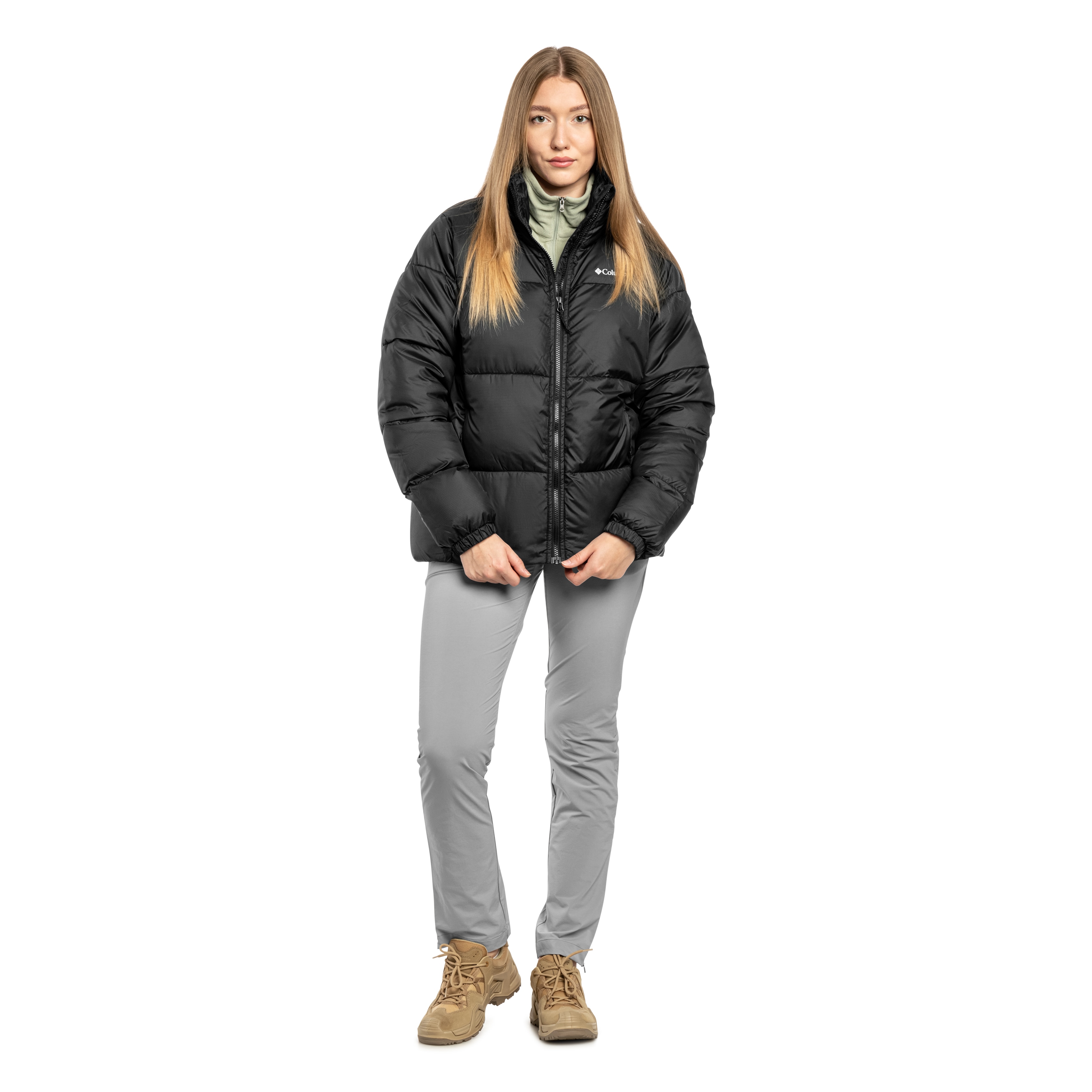 Жіноча куртка Columbia Puffect II Full Zip Jacket - Black