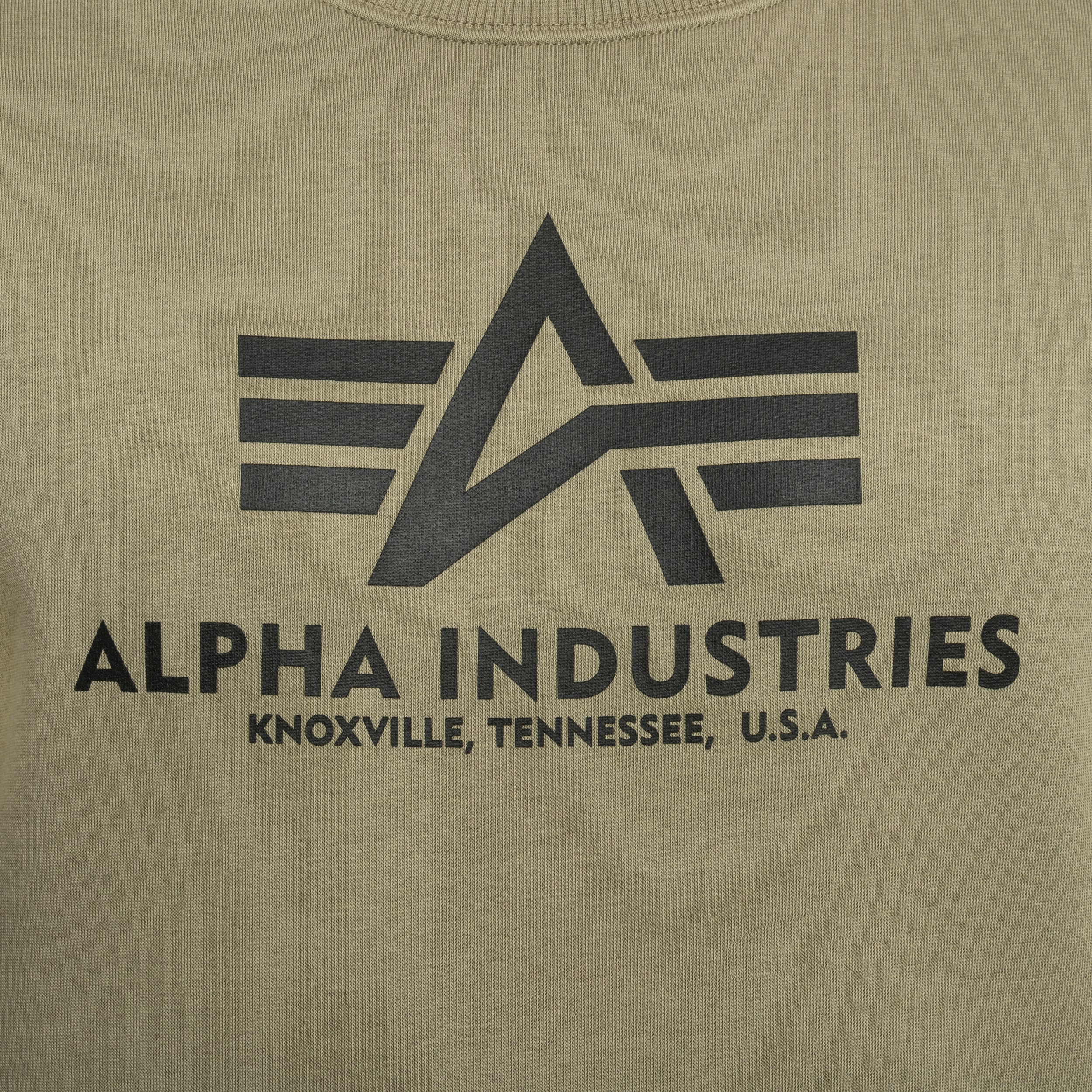 Кофта Alpha Industries Basic Sweater - Olive