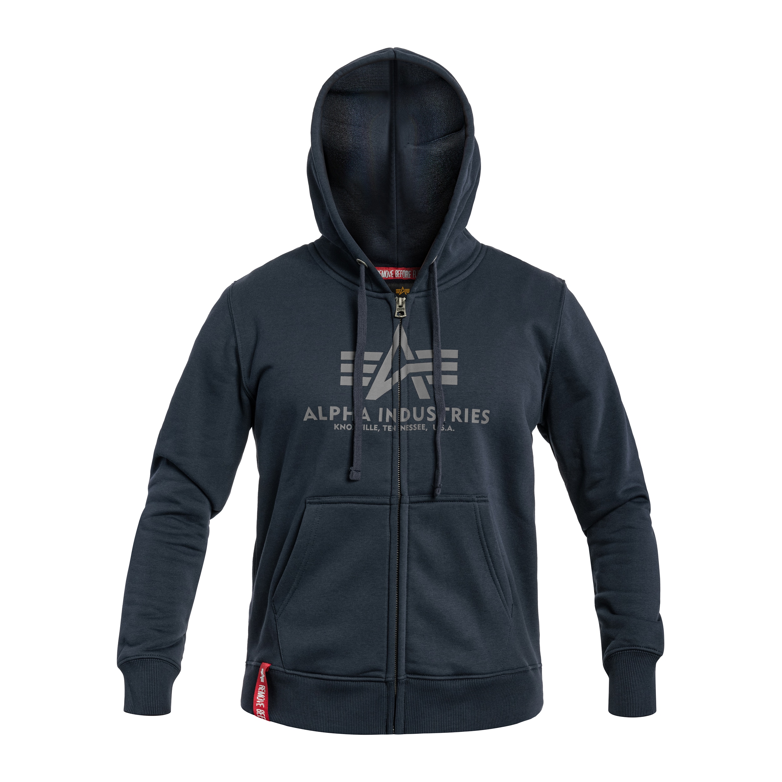 Кофта Alpha Industries Basic Zip Hoody - Rep Blue
