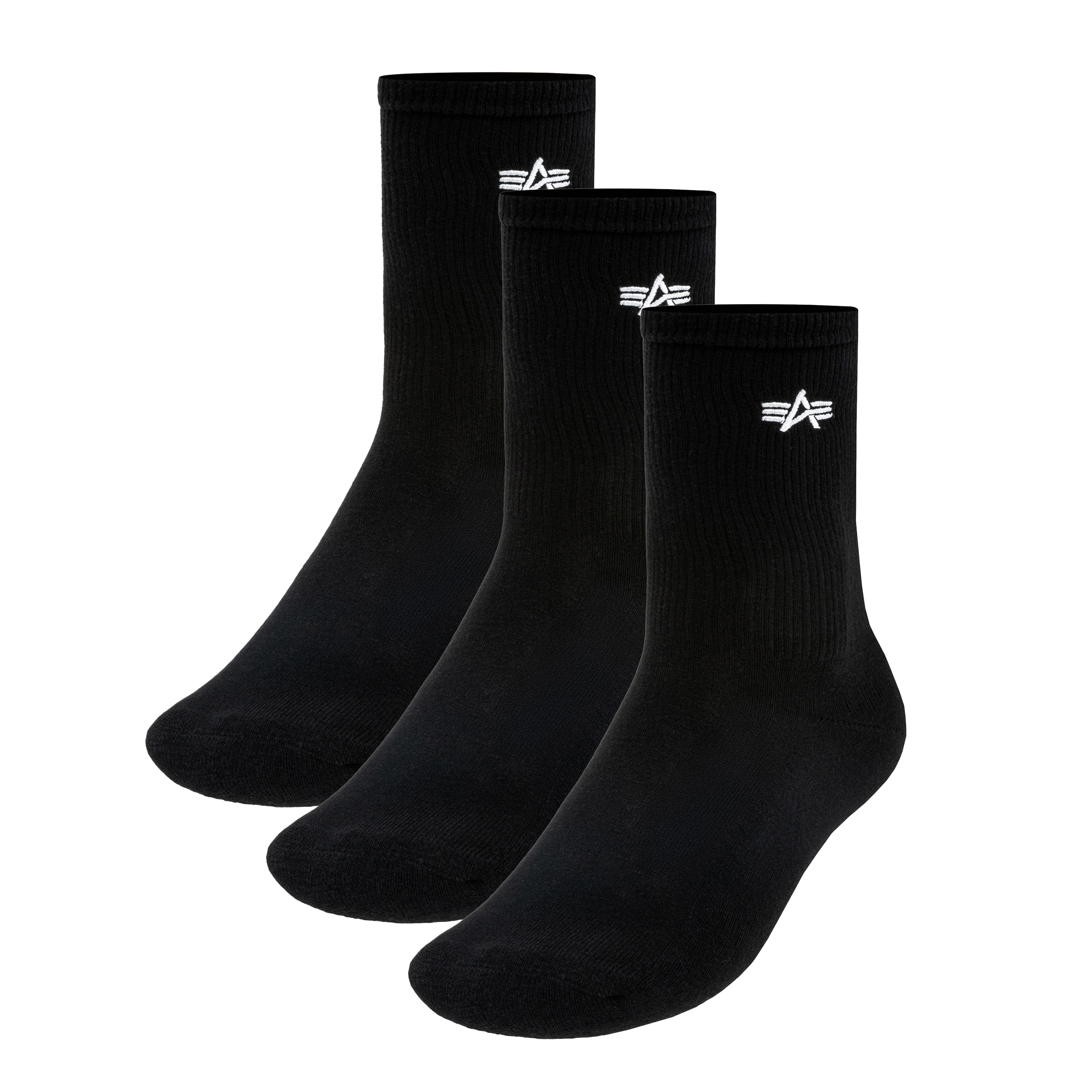 Шкарпетки Alpha Industries Basic Socks Black - 3 пари