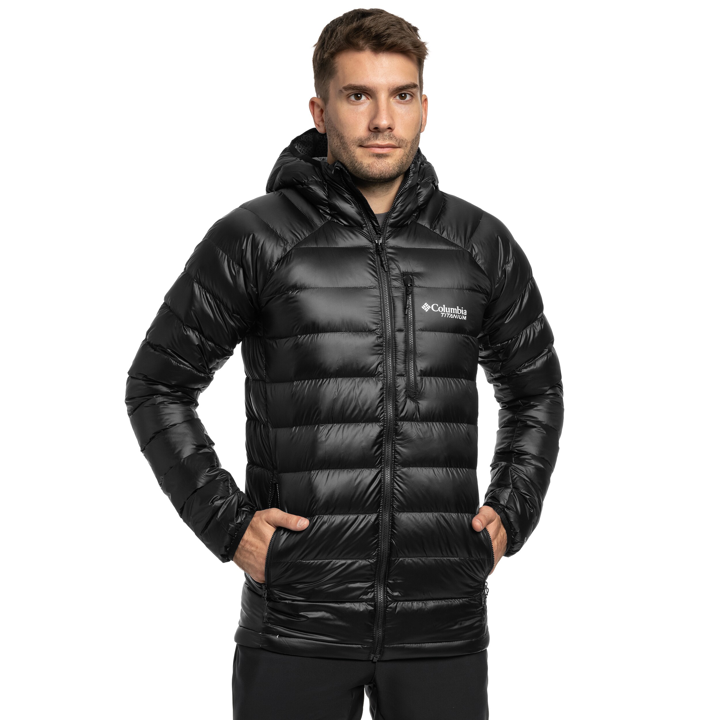 Куртка Columbia Arctic Crest Down Hooded - Black