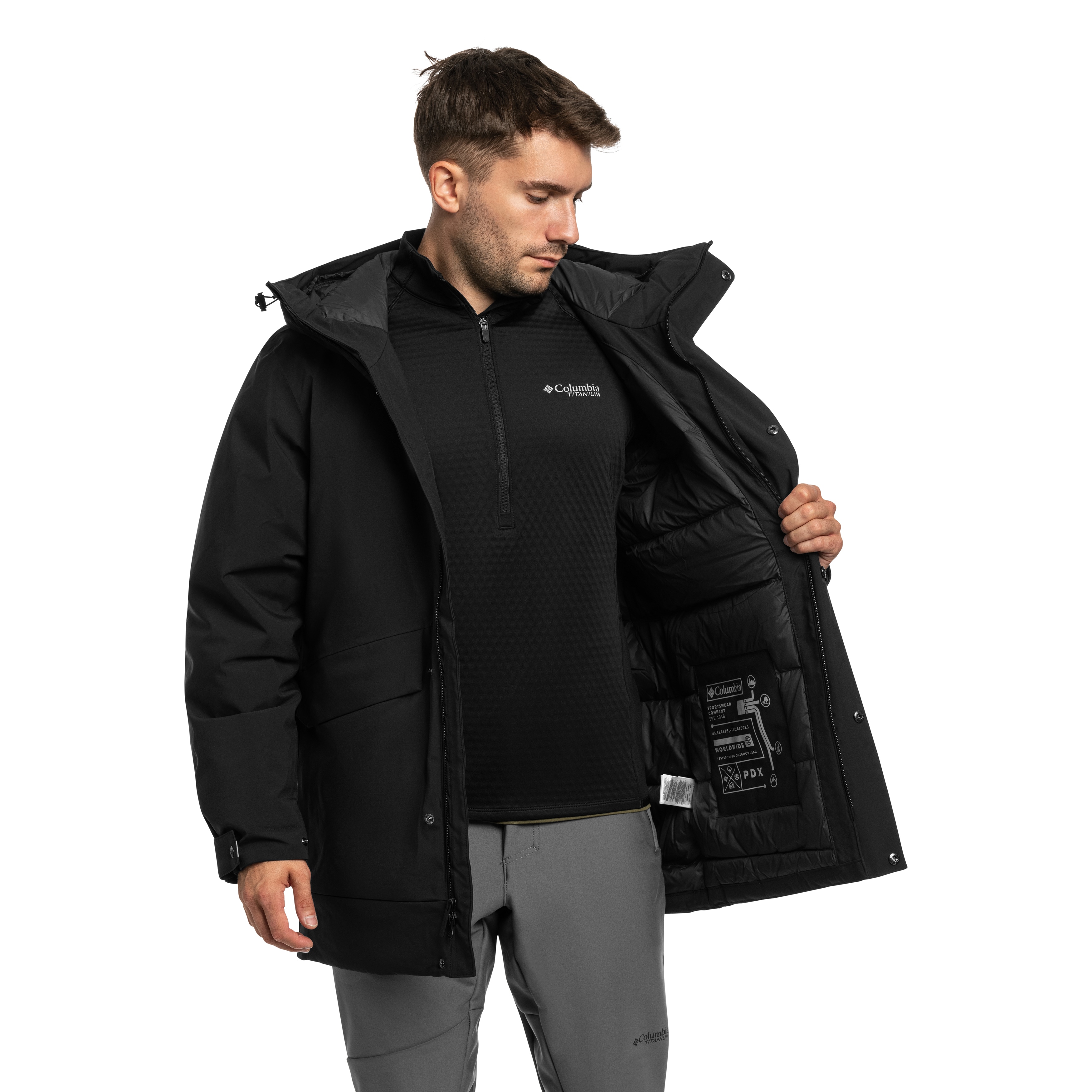 Куртка Columbia Street Heights Waterproof Down Parka - Black