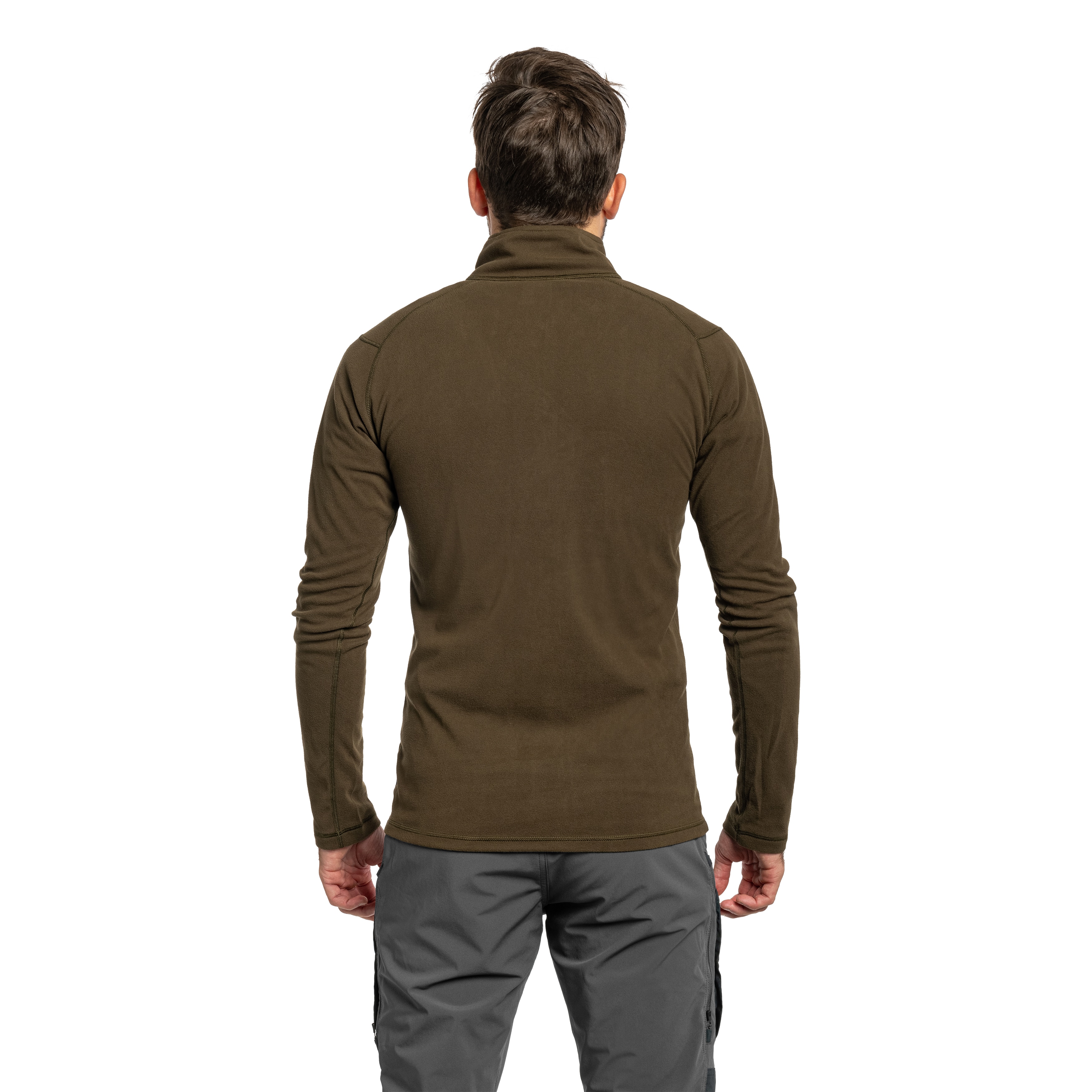 Флісова кофта Fjallraven Pine Fleece - Dark Olive