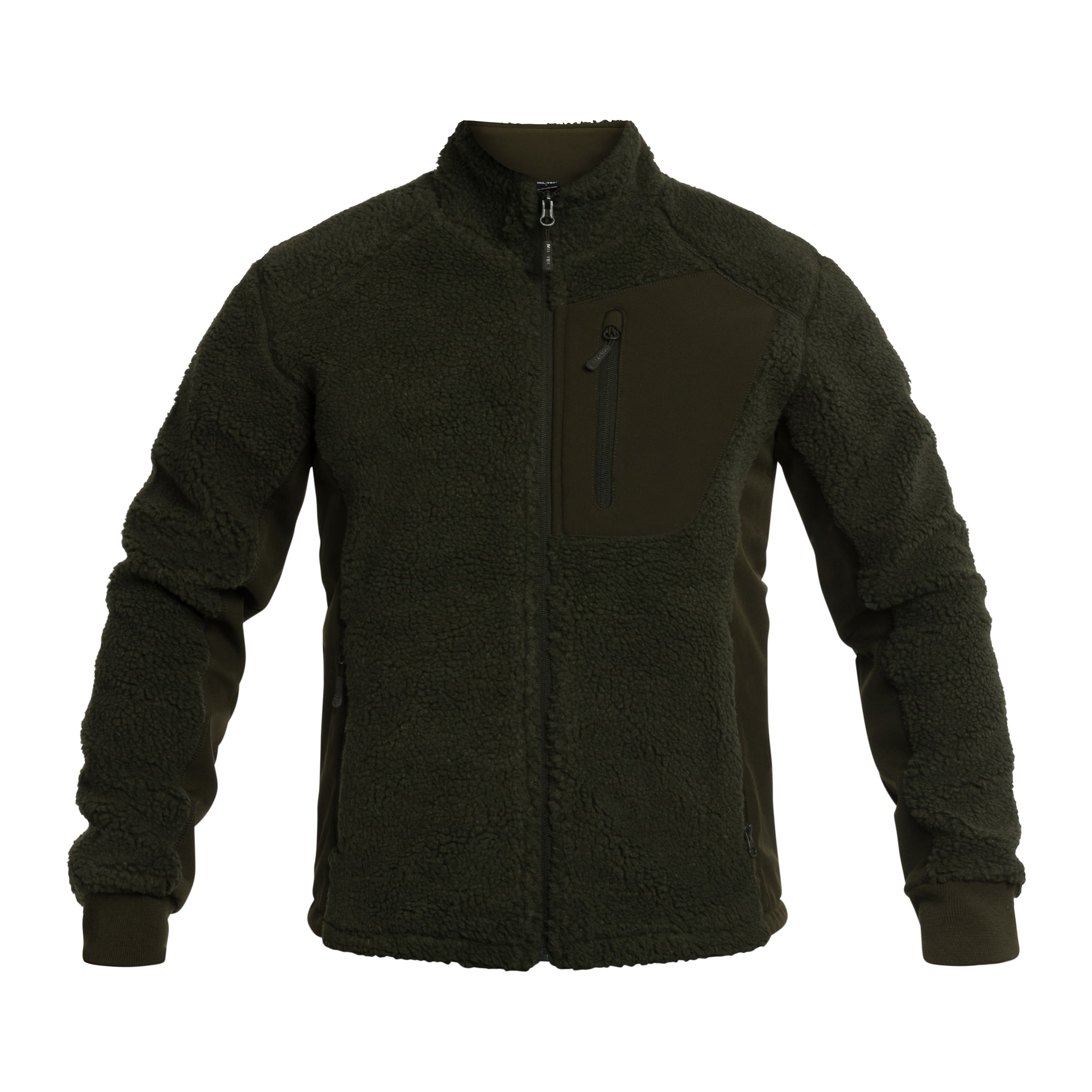 Флісова кофта Mil-Tec Bearforce Cold Weather Teddy-Fleece - Olive