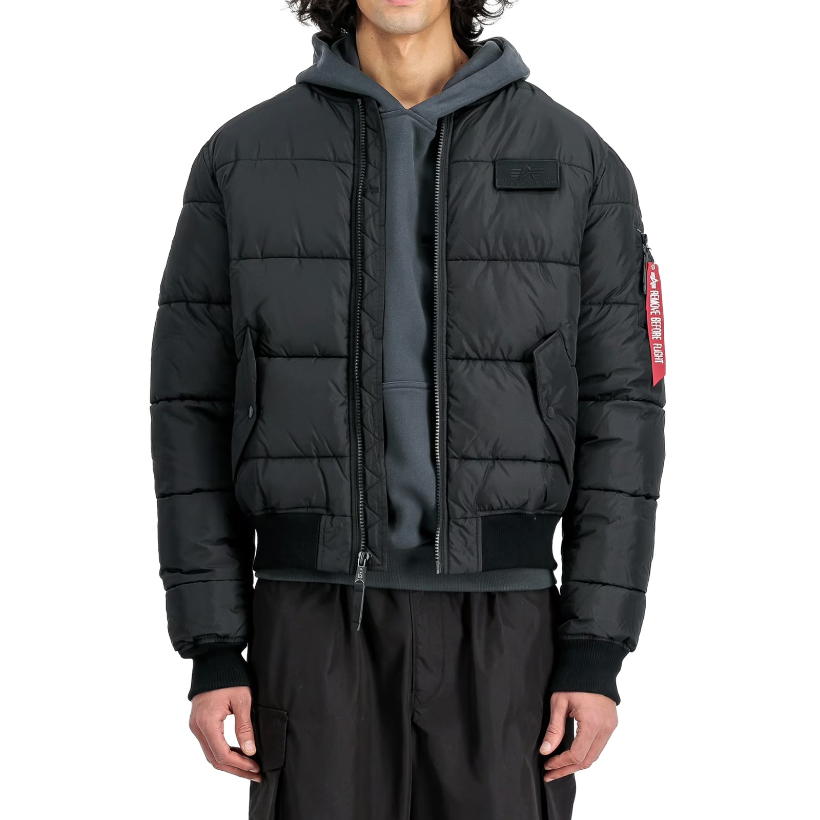 Куртка Alpha Industries MA-1 Puffer Bomber - Black