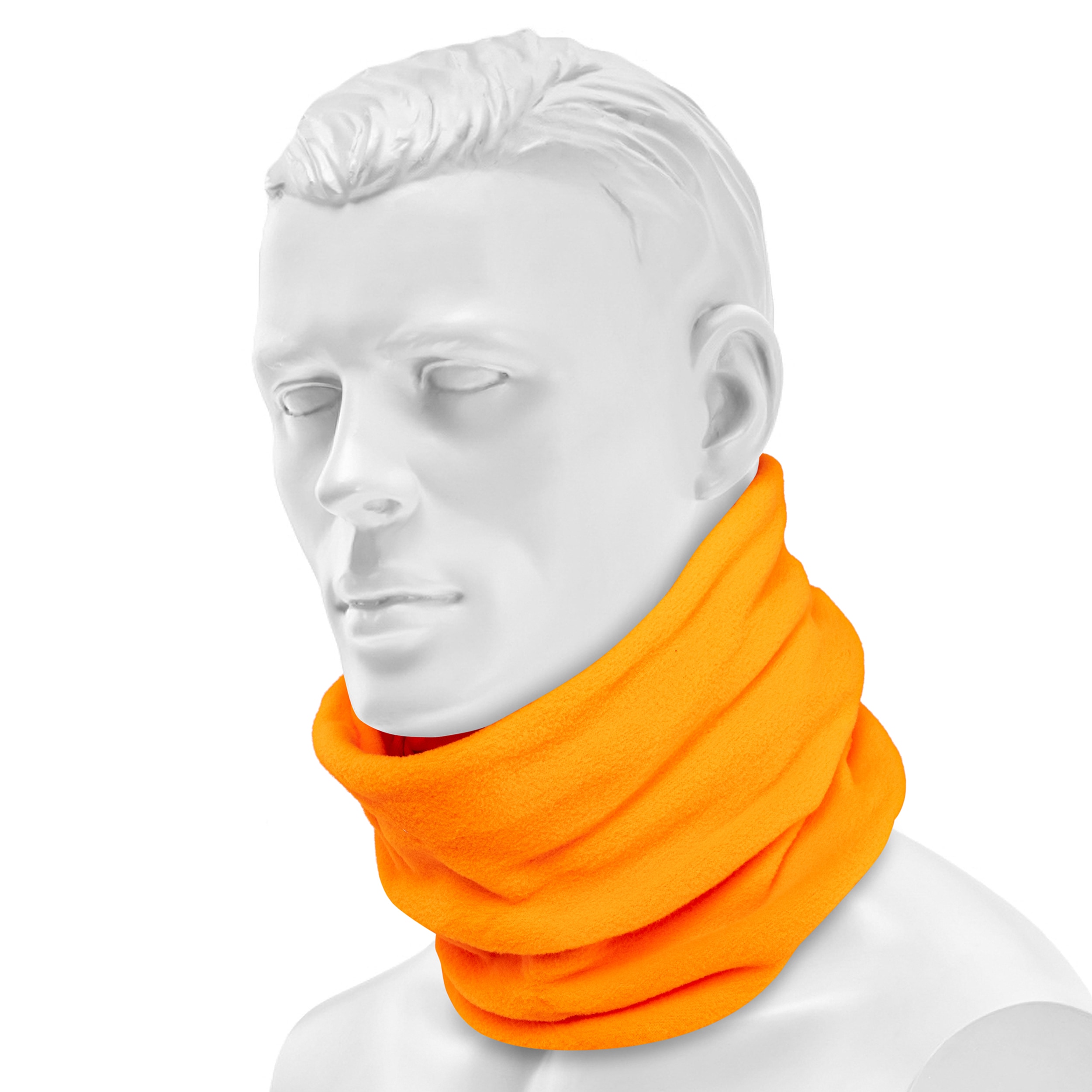Бафф Buff Safety Фліс Neckwear - Reflective Orange Fluor
