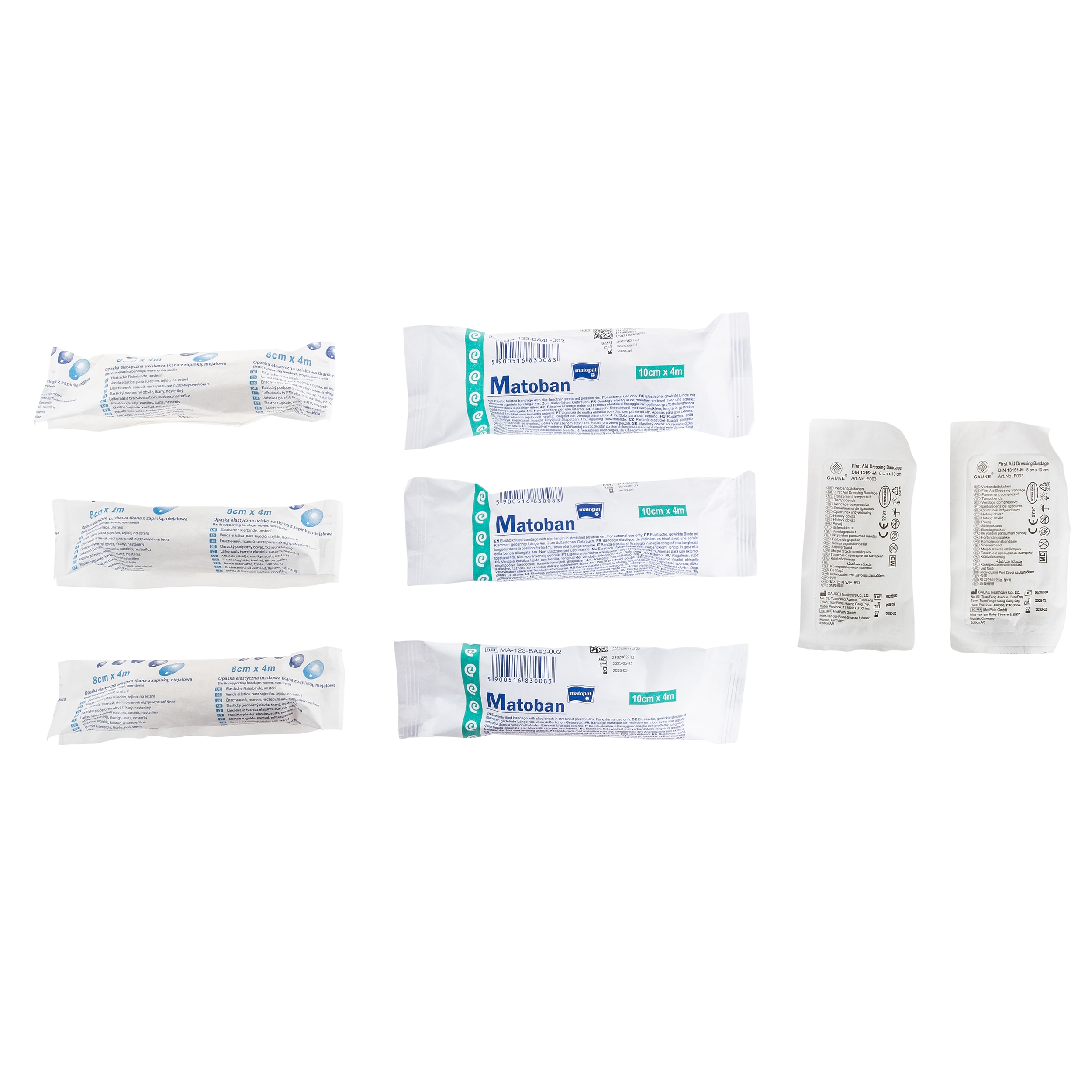 Аптечка Boxmet Medical DIN 13157 у кейсі - Orange