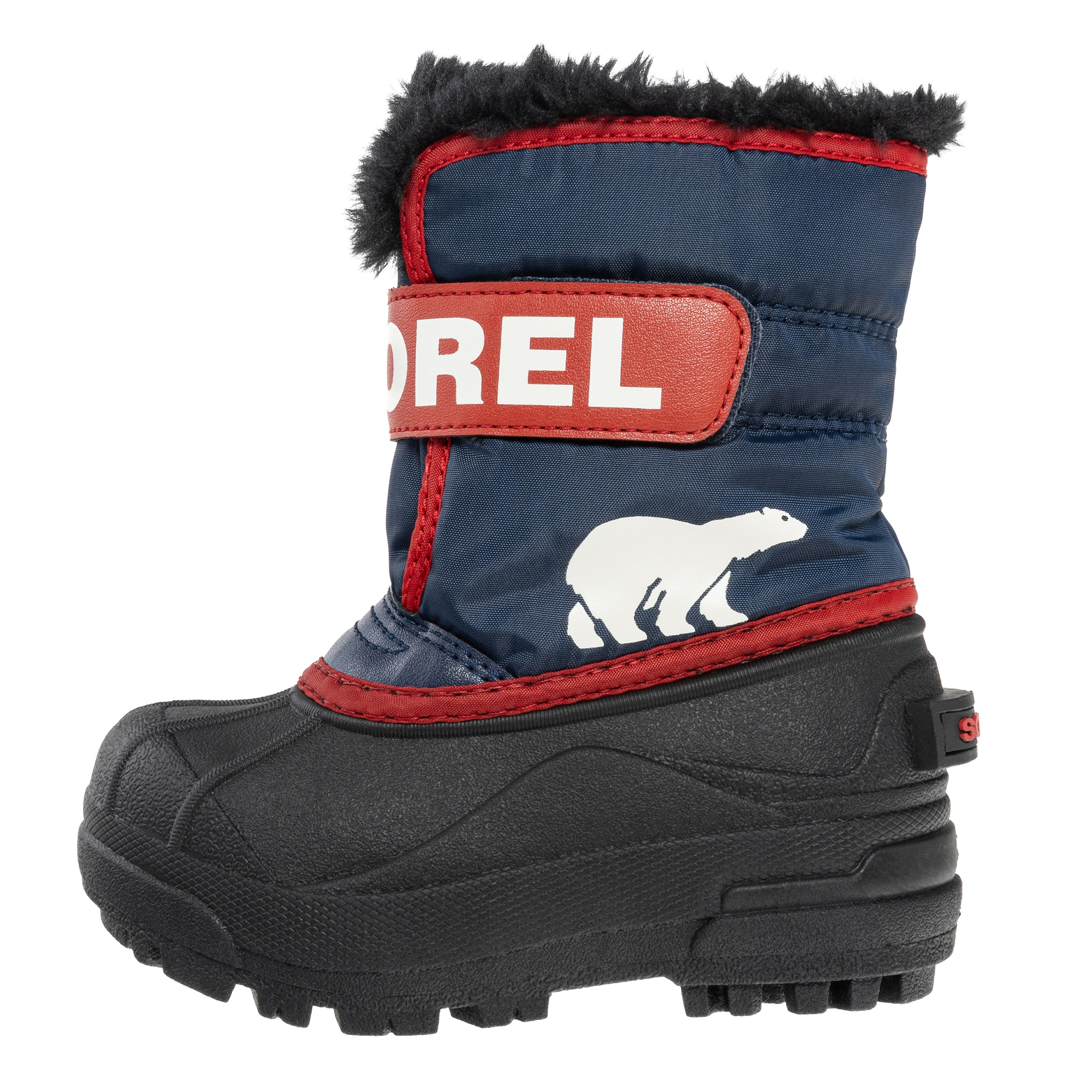Дитячі снігові черевики Sorel Snow Commander Boot - Nocturnal/Sail Red