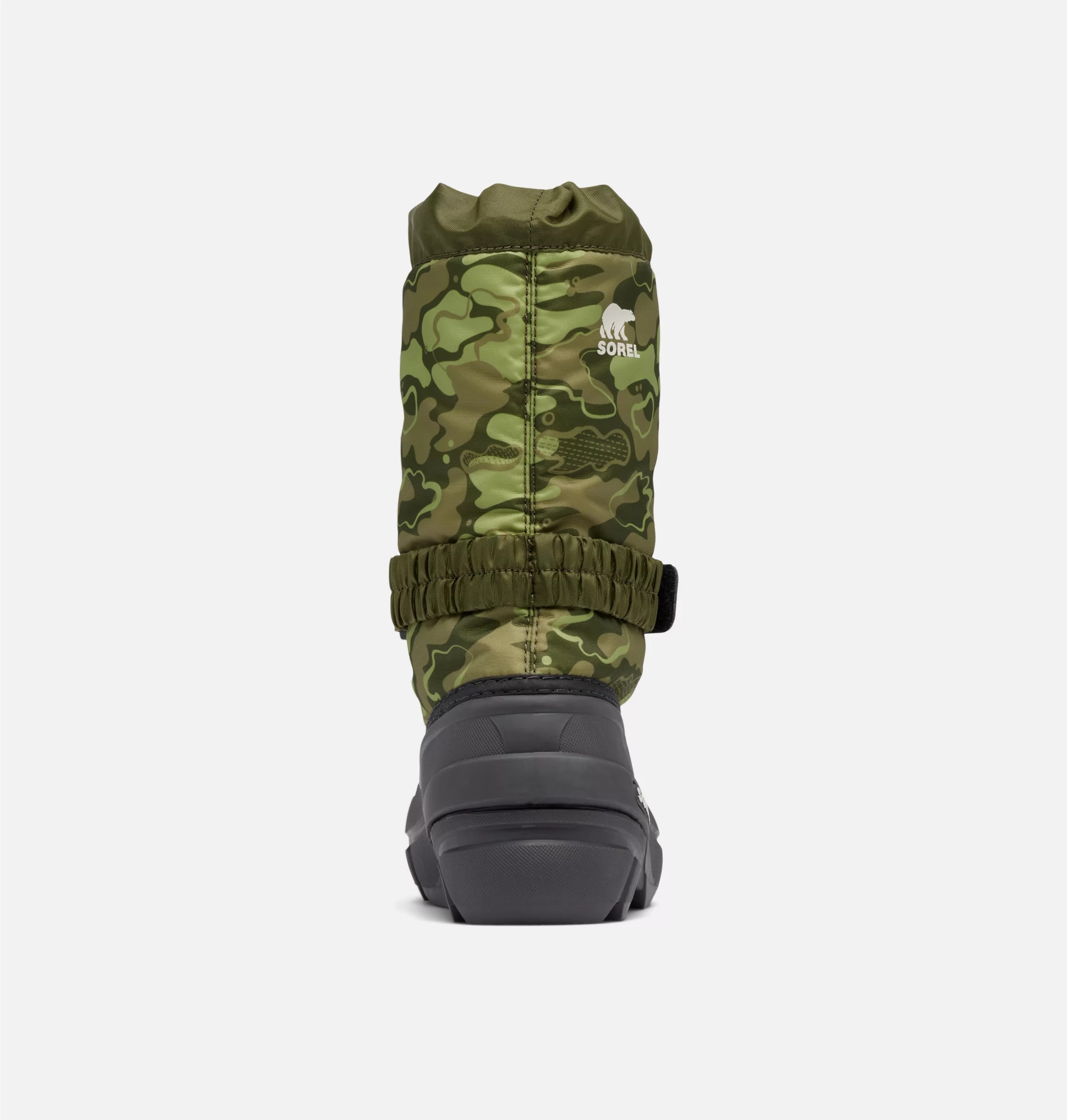 Дитячі снігові черевики Sorel Flurry Print Youth Boot - Utility Green/Savory