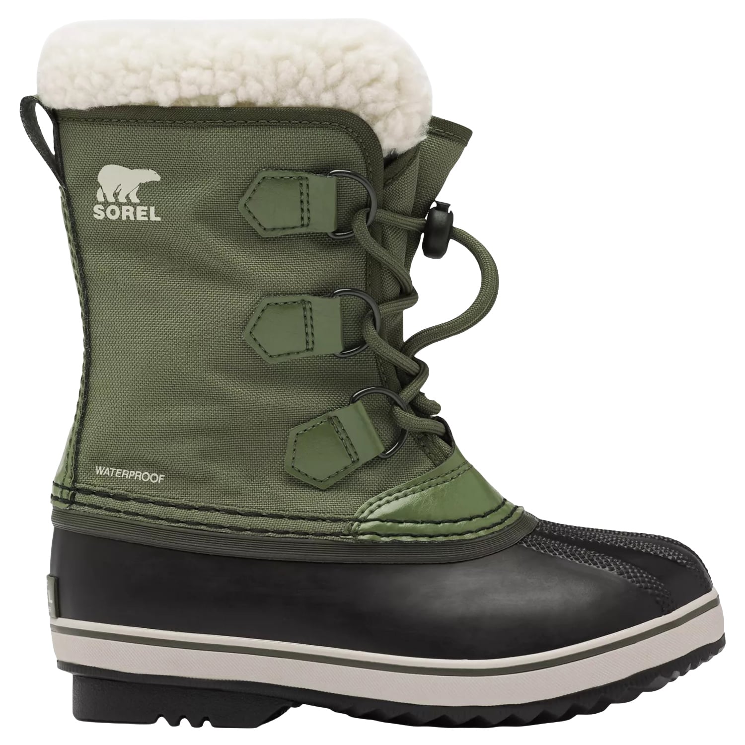 Дитячі снігові черевики Sorel Yoot Pac Nylon Waterproof - Hiker Green