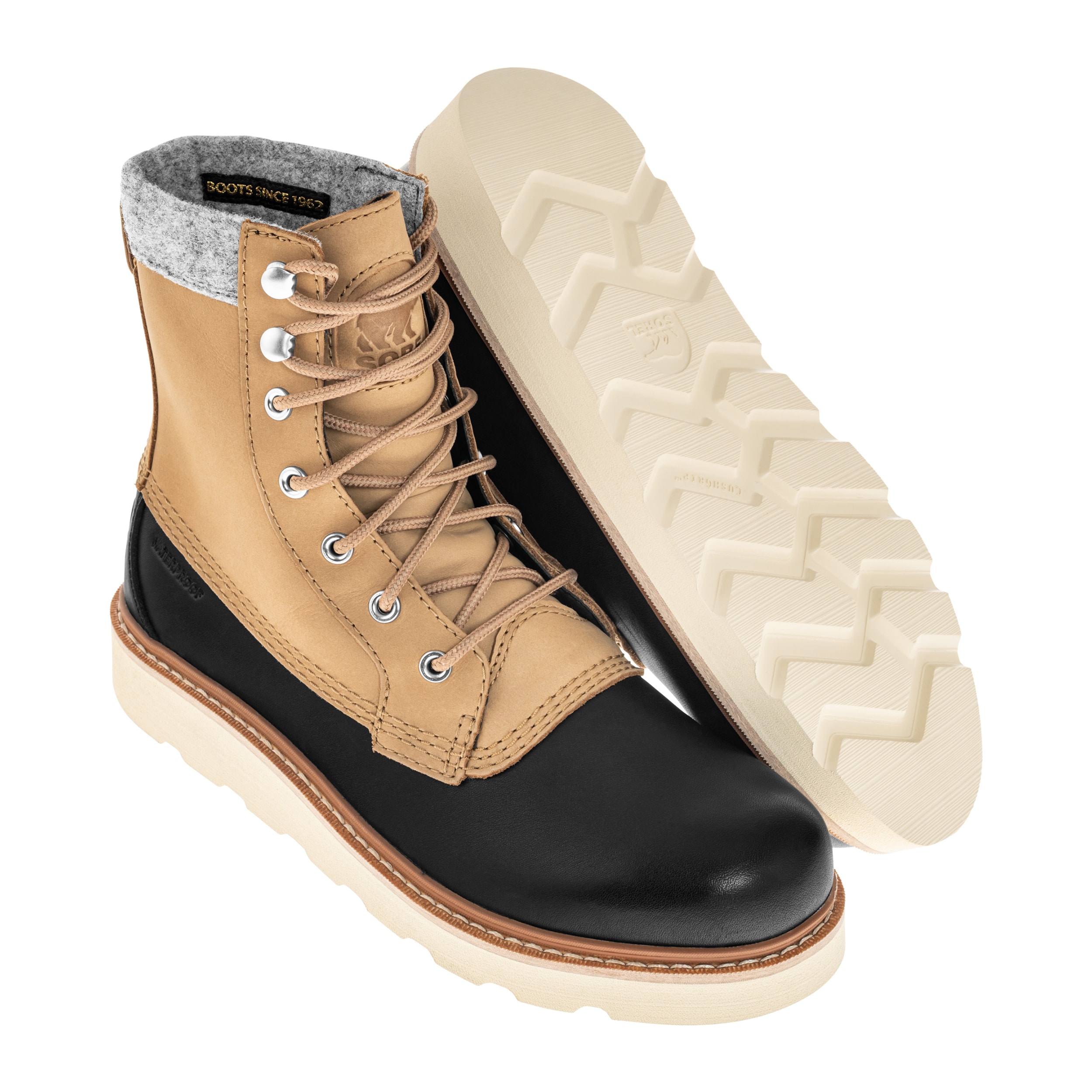 Черевики Sorel Slabtown 62 Caribou WP - Caribou Buff/Black