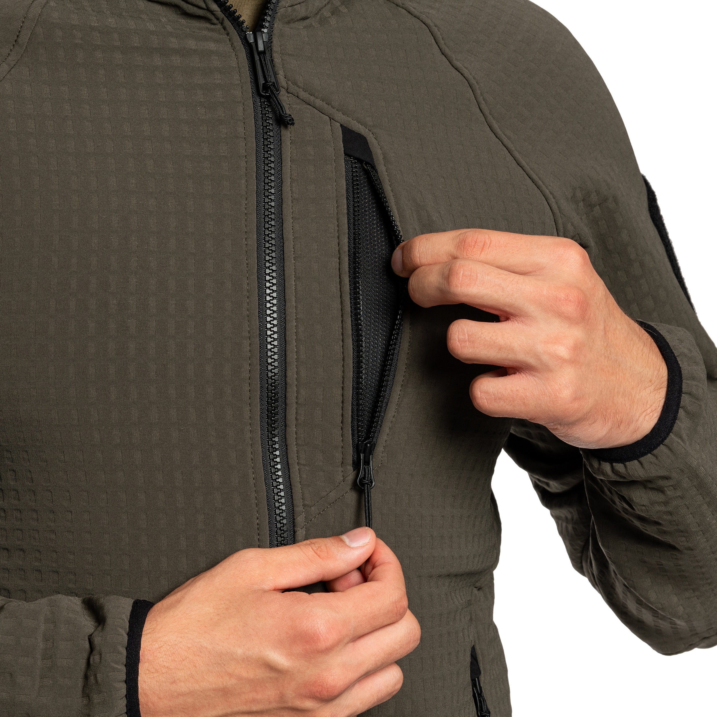 Флісова кофта Helikon Patriot Pro - Taiga Green