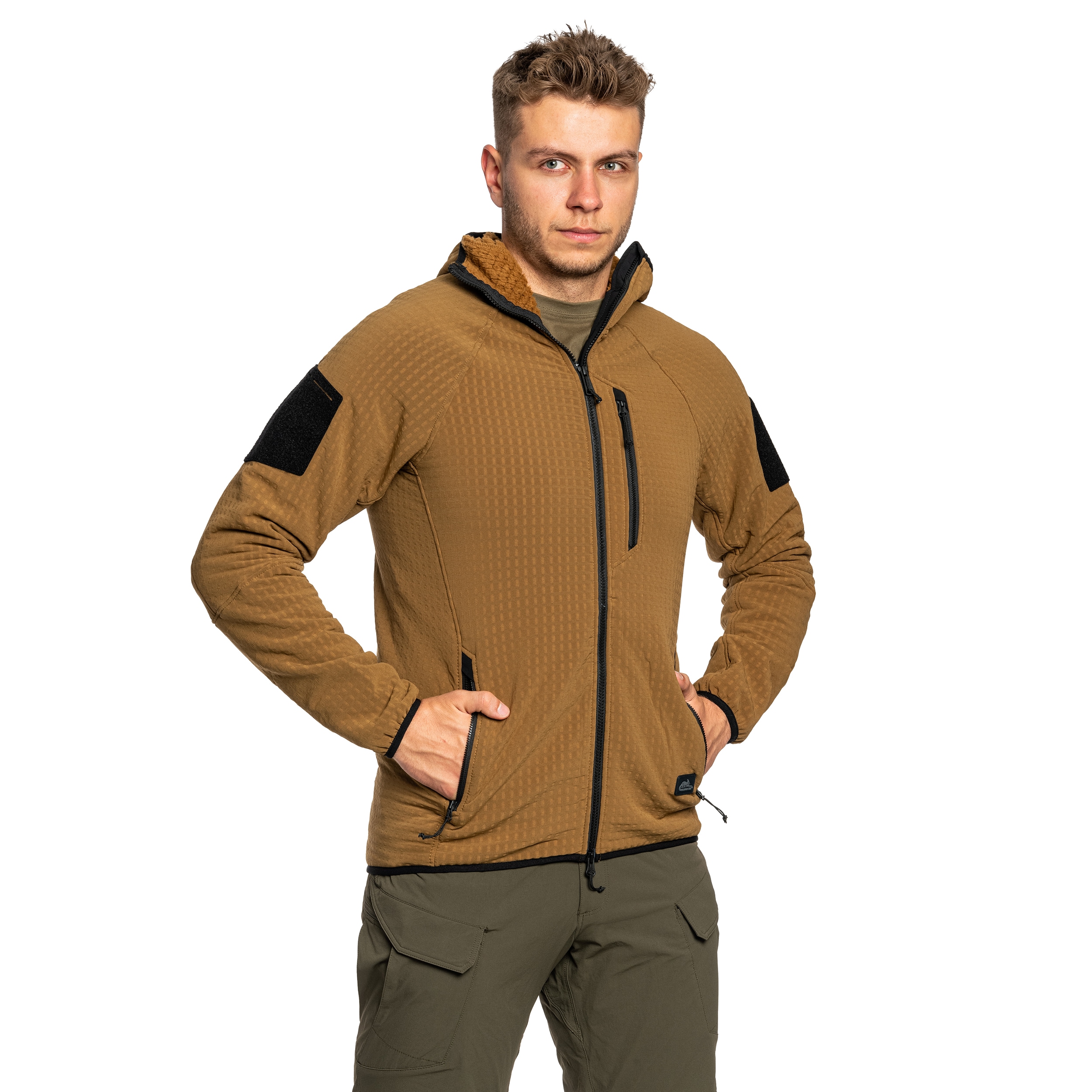 Флісова кофта Helikon Patriot Pro - Coyote