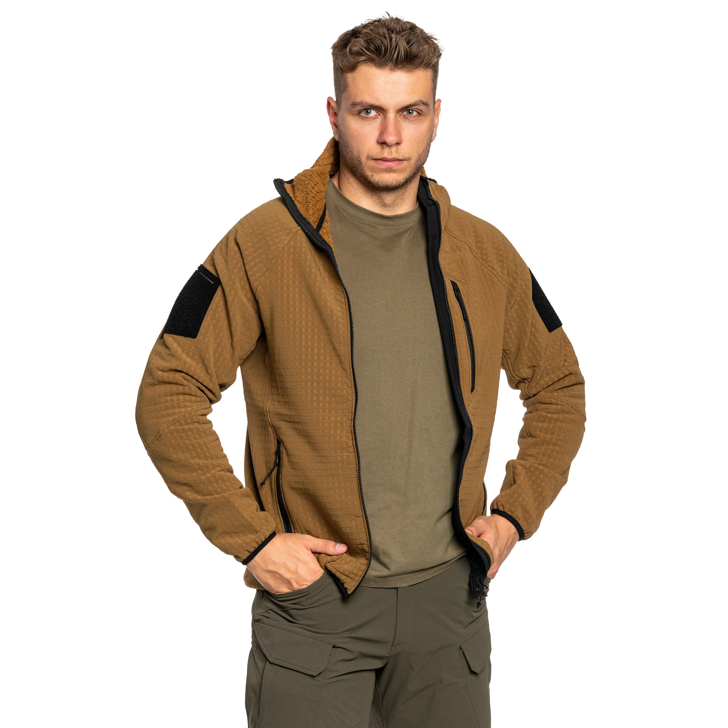 Флісова кофта Helikon Patriot Pro - Coyote