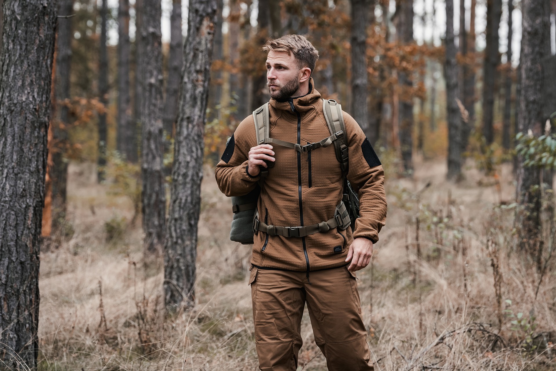 Флісова кофта Helikon-Tex Patriot Pro - Coyote