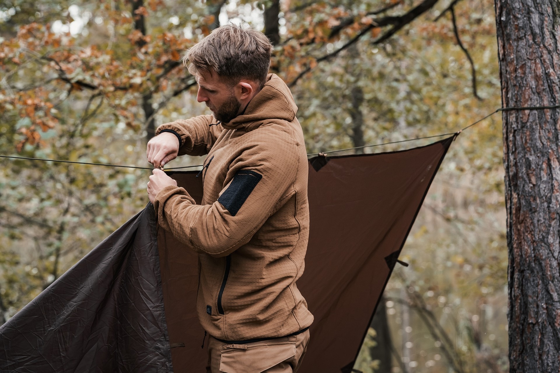 Флісова кофта Helikon-Tex Patriot Pro - Coyote