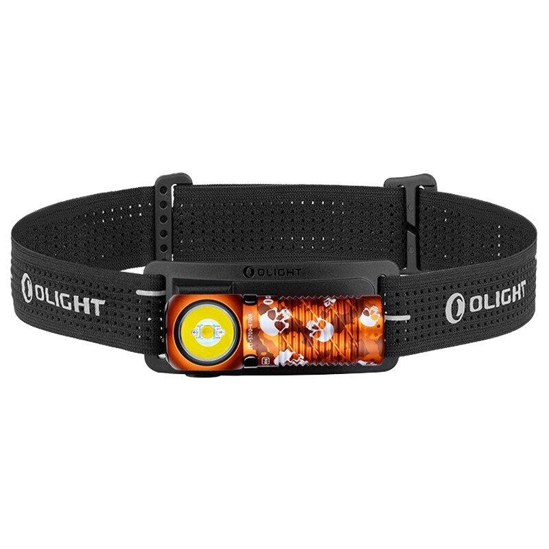 Налобний і кутовий ліхтарик Olight Perun 3 Mini Cool White Ghost Blaze з ремінцем - 1250 люменів