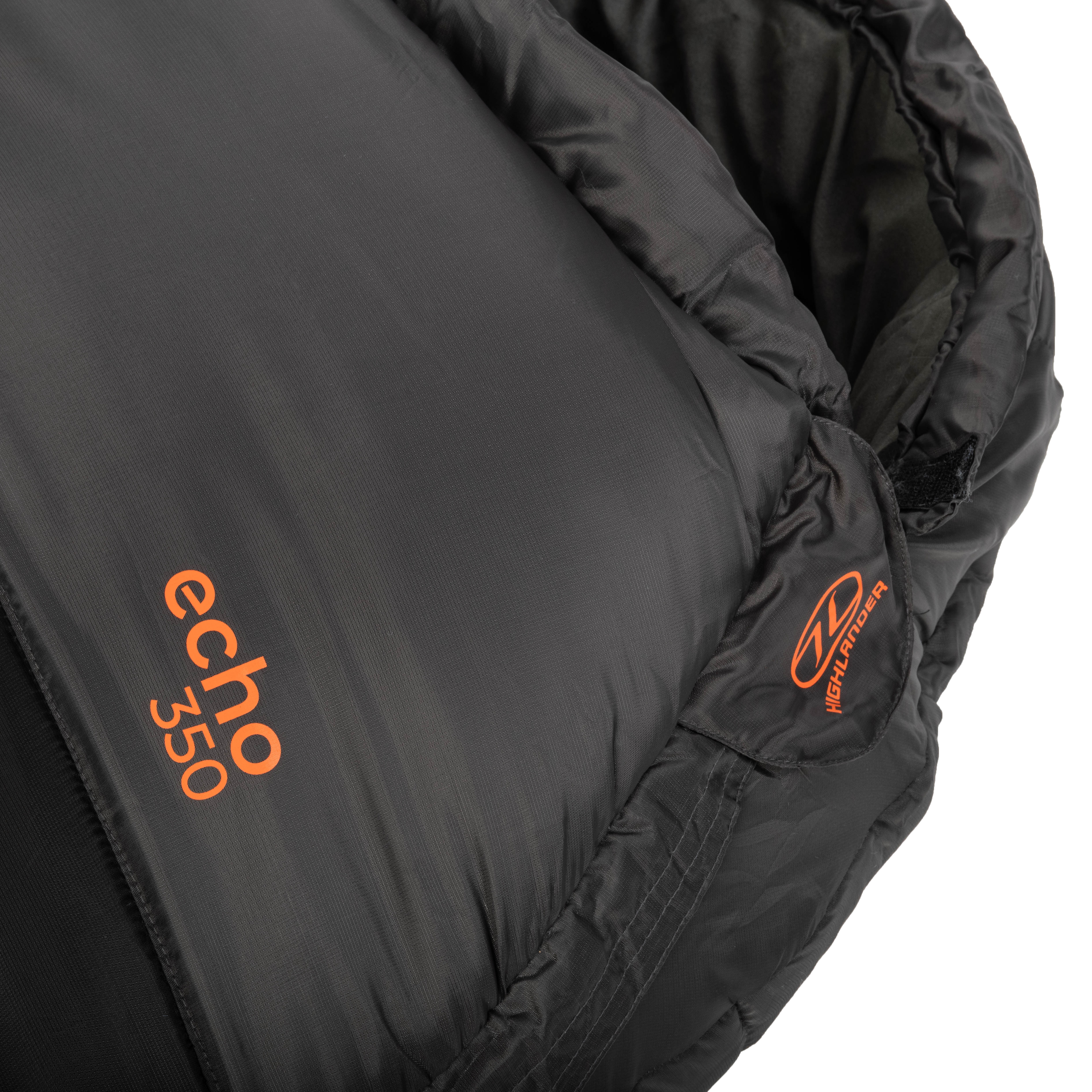 Спальний мішок Highlander Outdoor Echo 350 - Charcoal