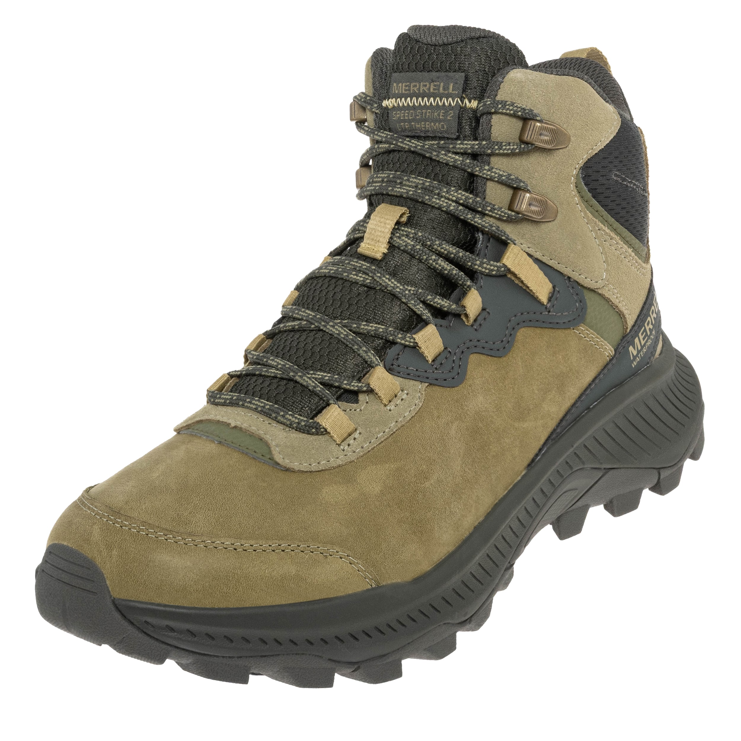 Черевики Merrell Speed Strike 2 MID Leather Waterproof - Drab