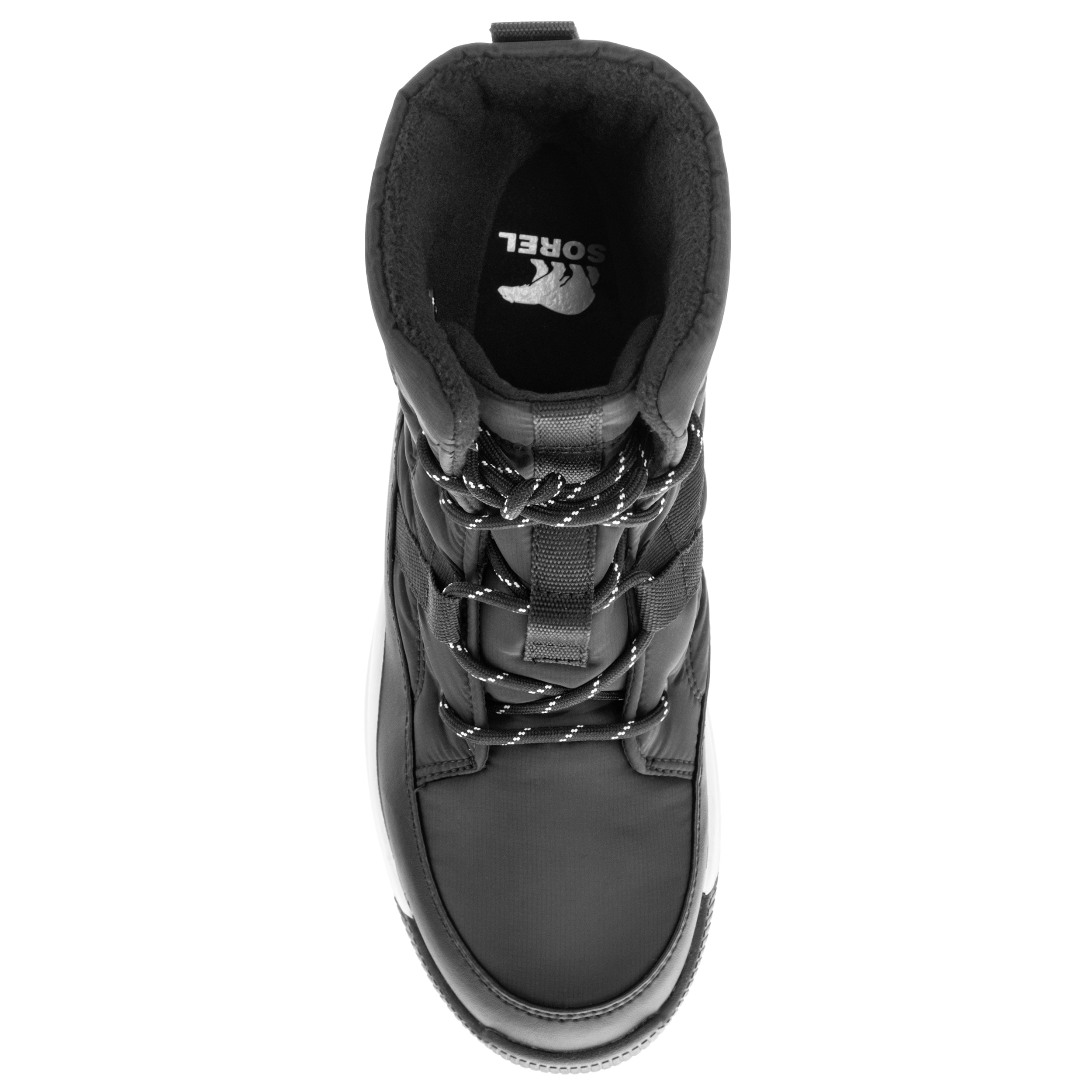 Жіночі черевики Sorel Whitney III Mid Waterproof - Black/Sea Salt