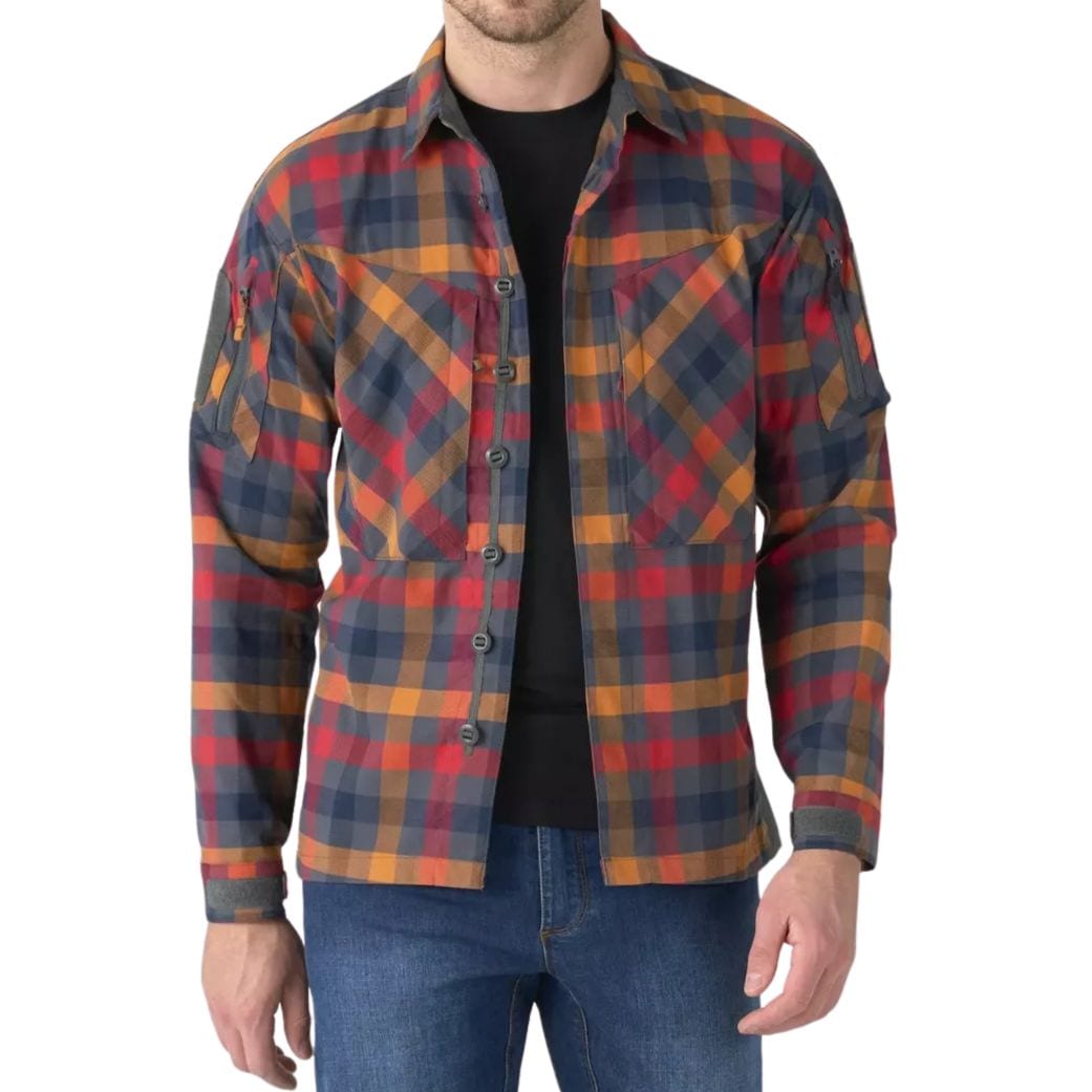 Сорочка Helikon-Tex MBDU Nylon Sorona Blend - Dark Autumn Checkered