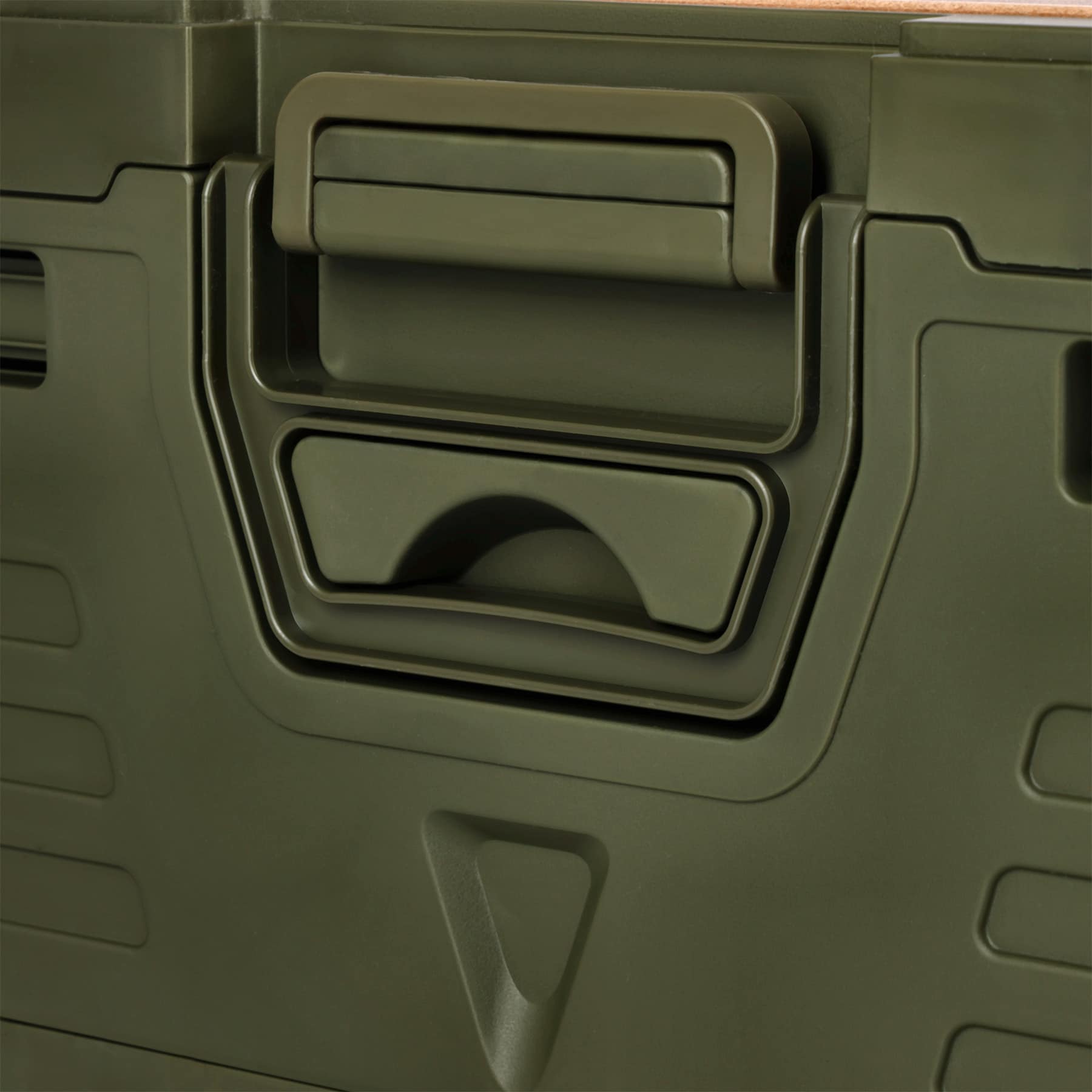 Транспортний ящик Nils Camp NCB4002 32 л з дерев'яною стільницею - Green