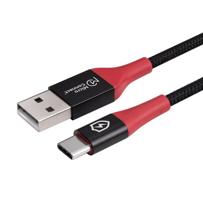 Кабель MicroConnect Data Blocker USB-A - USB-C 12 Вт