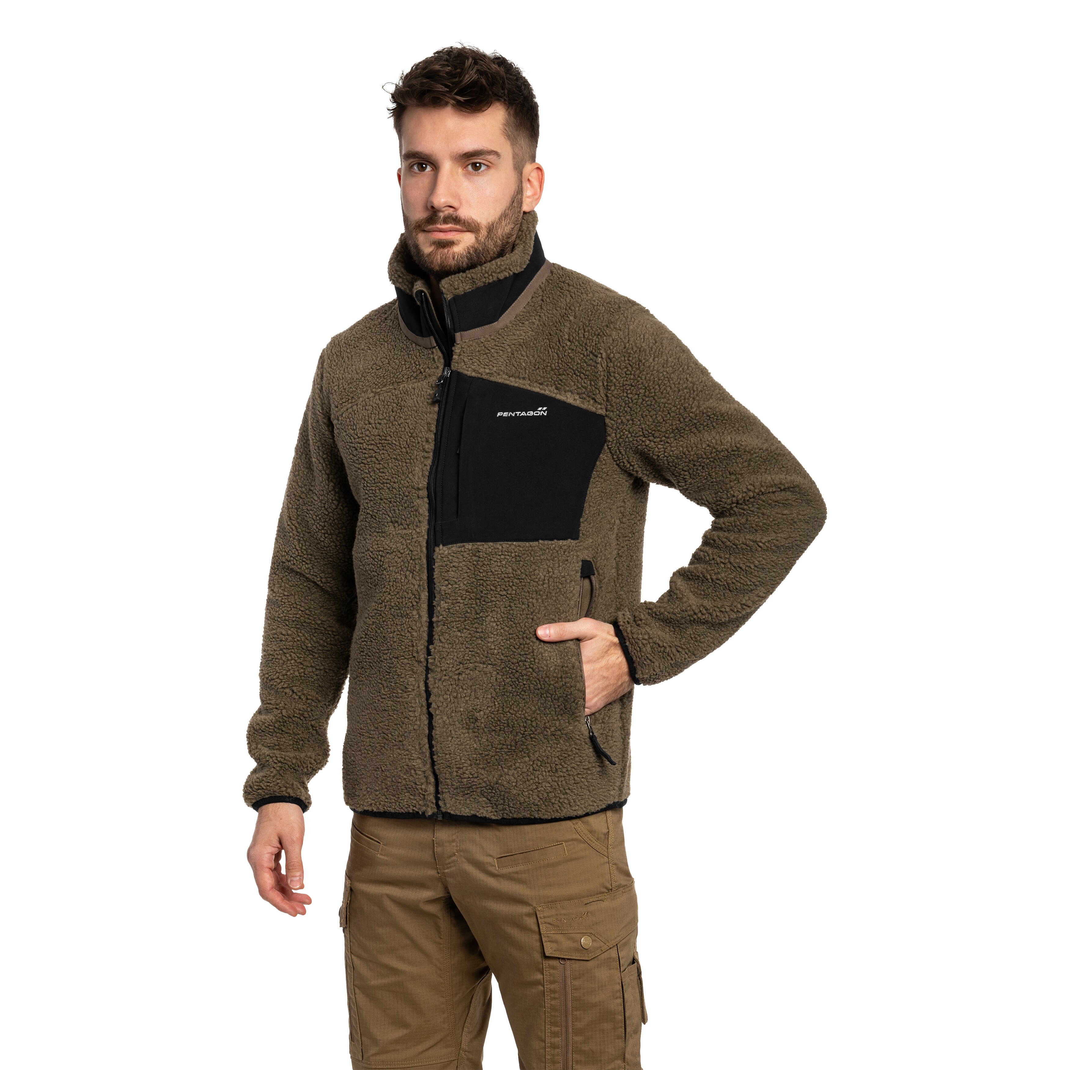 Флісова кофта Pentagon Summit Sherpa Fleece - RAL7013