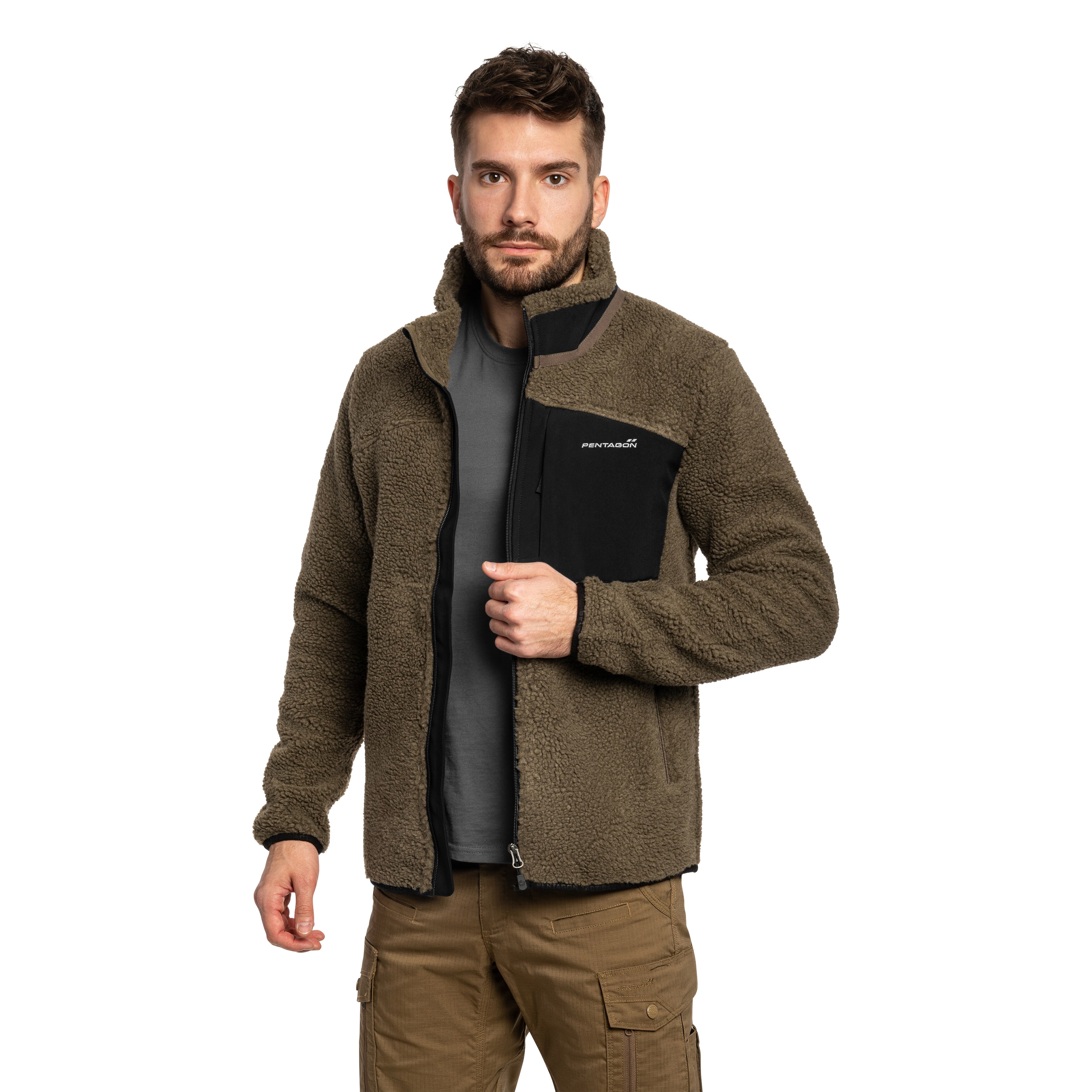 Флісова кофта Pentagon Summit Sherpa Fleece - RAL7013