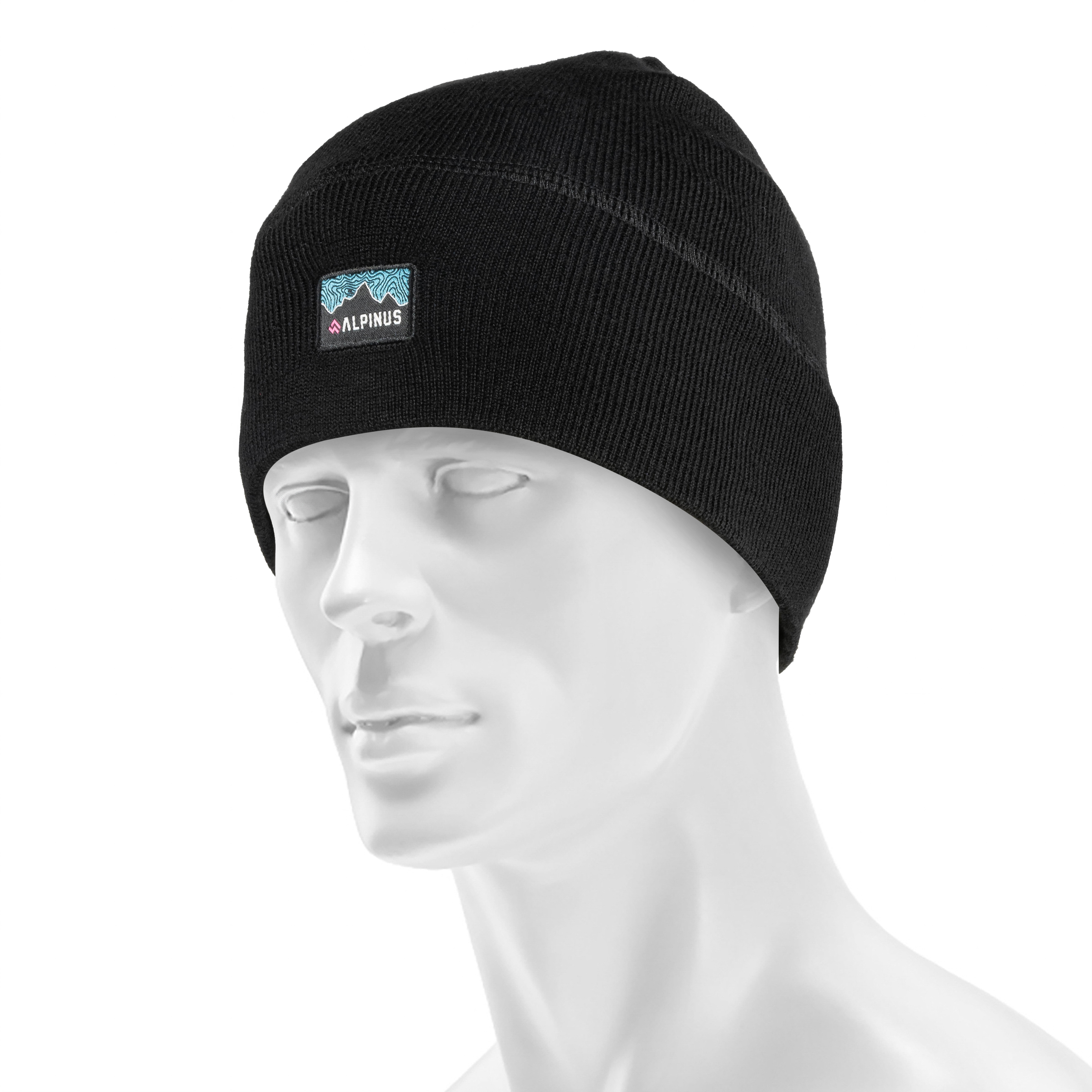 Шапка Alpinus Merino Bleik - Чорна