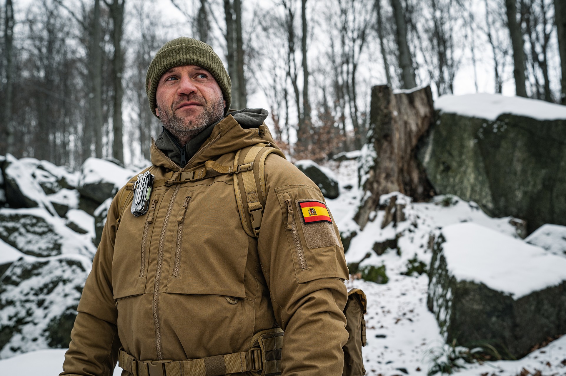 Нашивка Clawgear Прапор Іспанії 76 x 50 мм