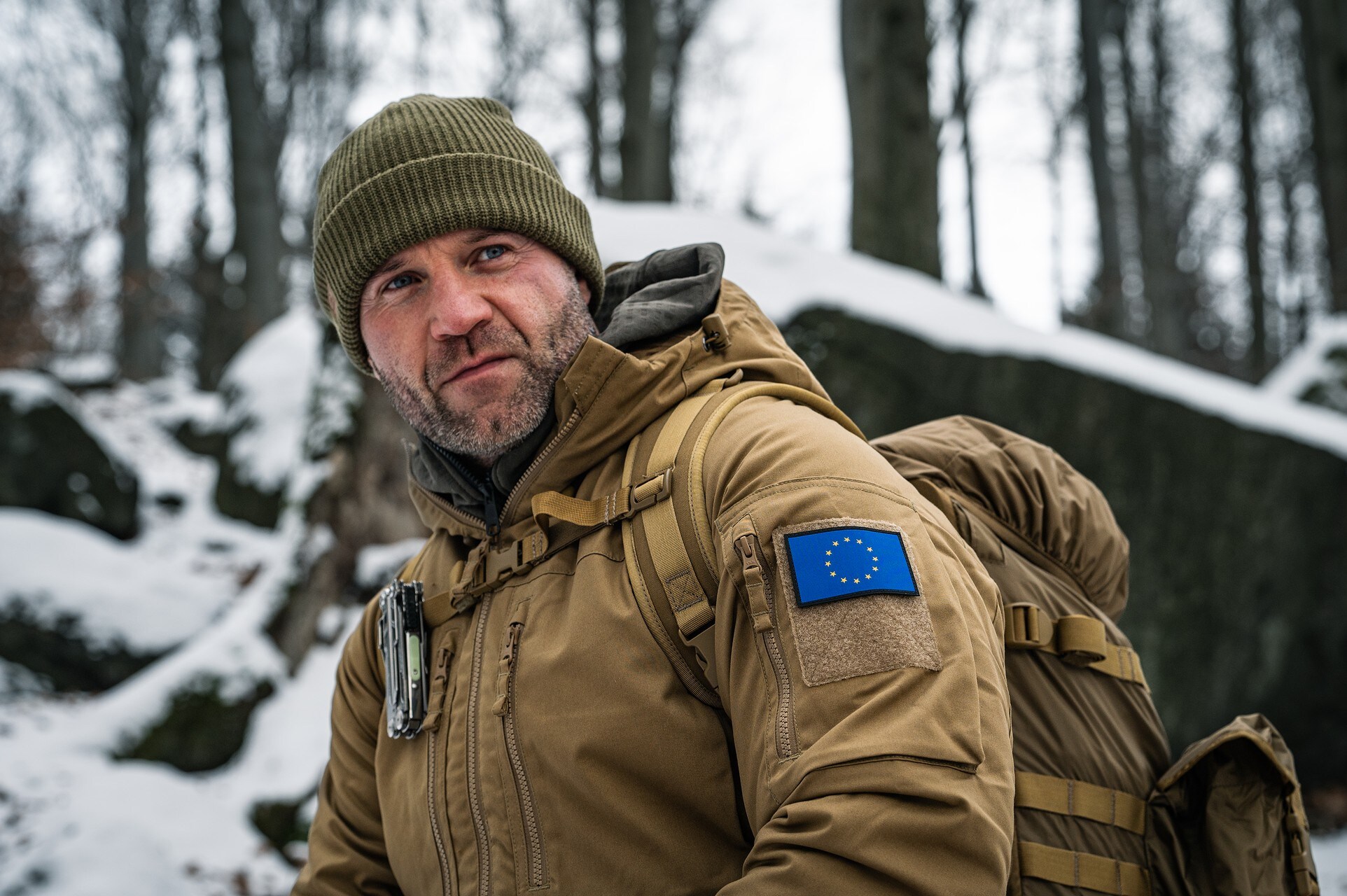 Нашивка Clawgear Прапор Європейського Союзу 78 x 50 мм