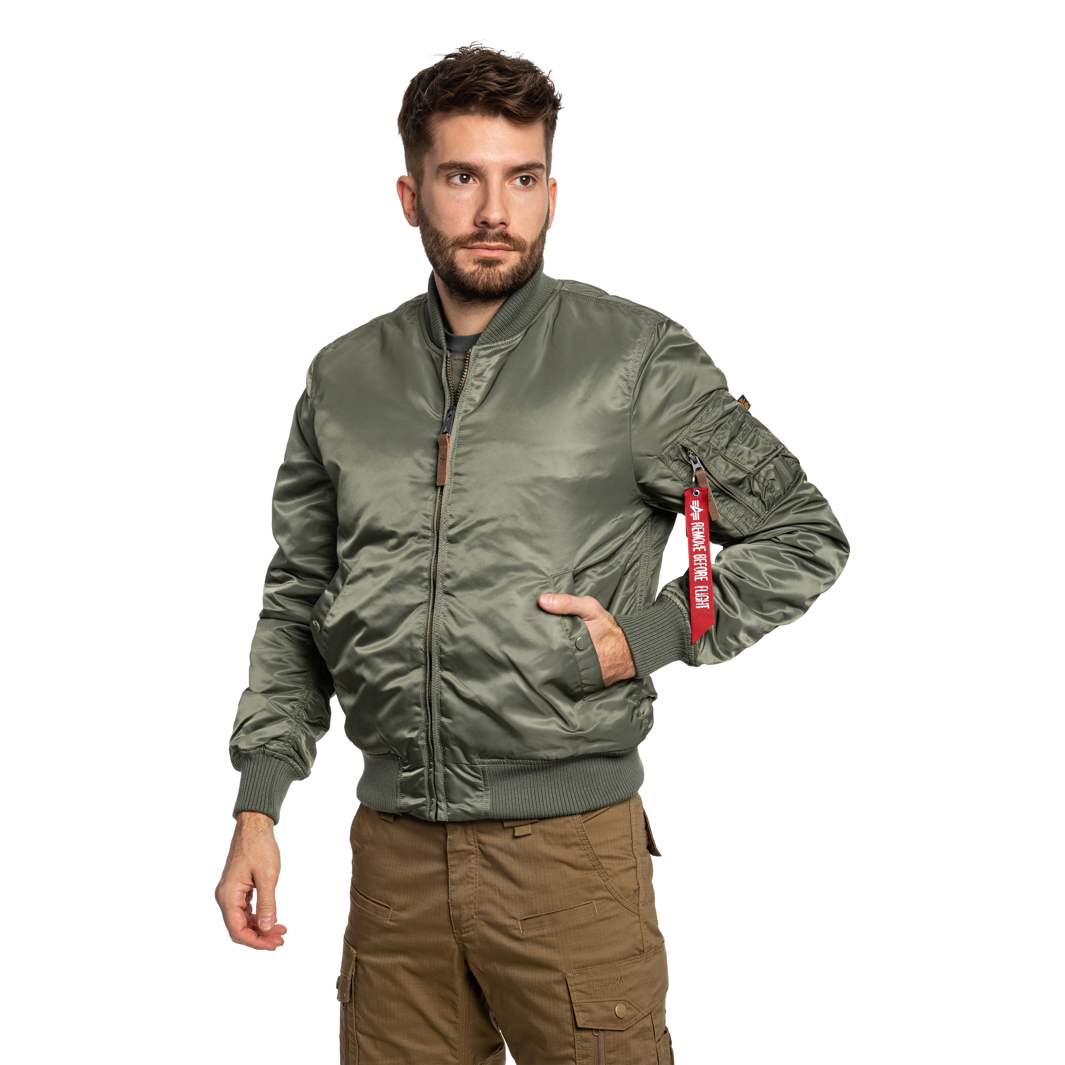 Куртка Alpha Industries MA-1 Vintage 59 VF - Vintage Green