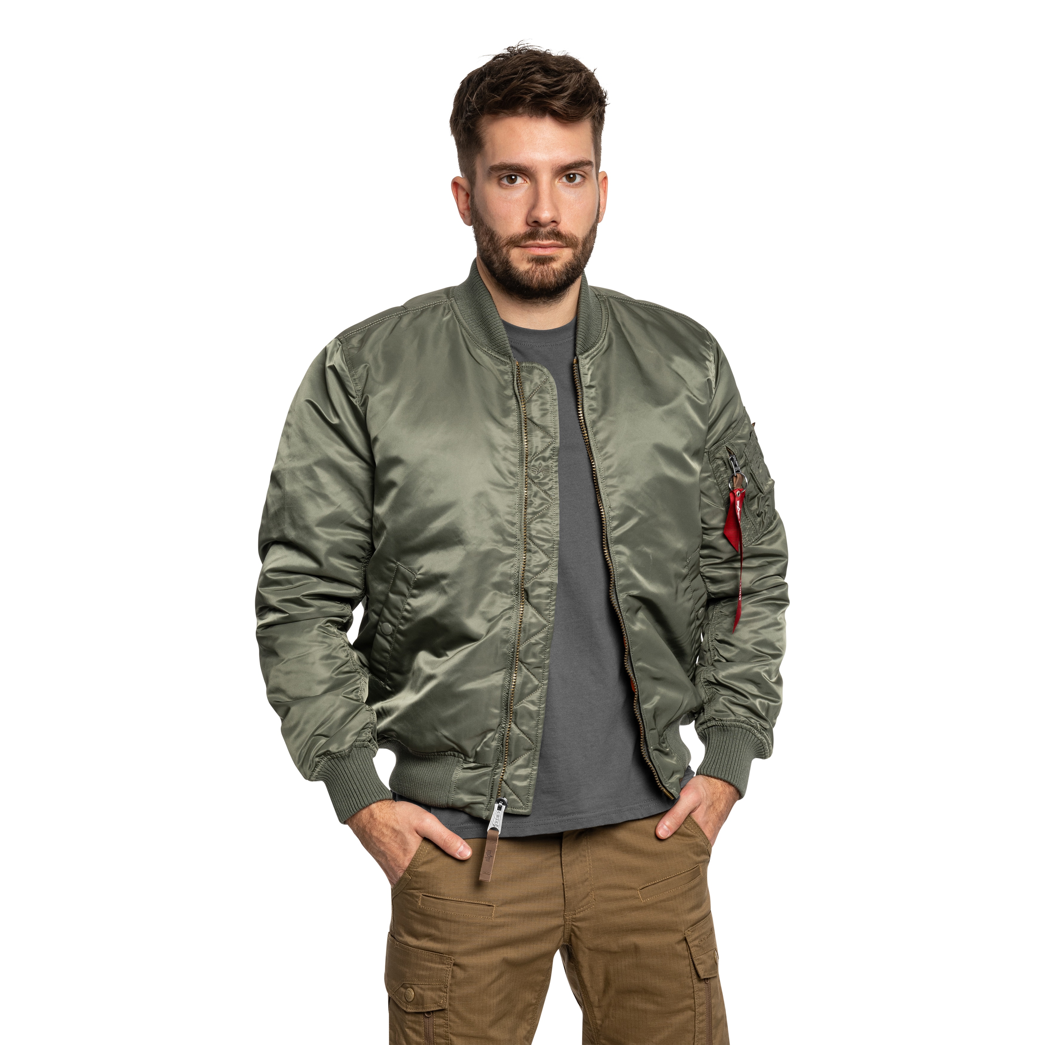 Куртка Alpha Industries MA-1 Vintage 59 VF - Vintage Green