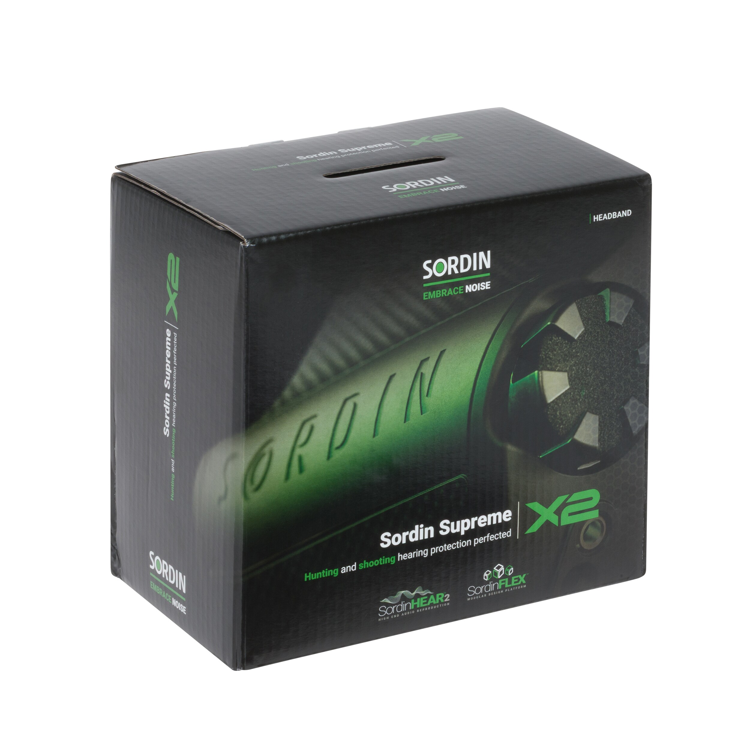 Активні захисні навушники Sordin Supreme X2 Gel Headband - Black