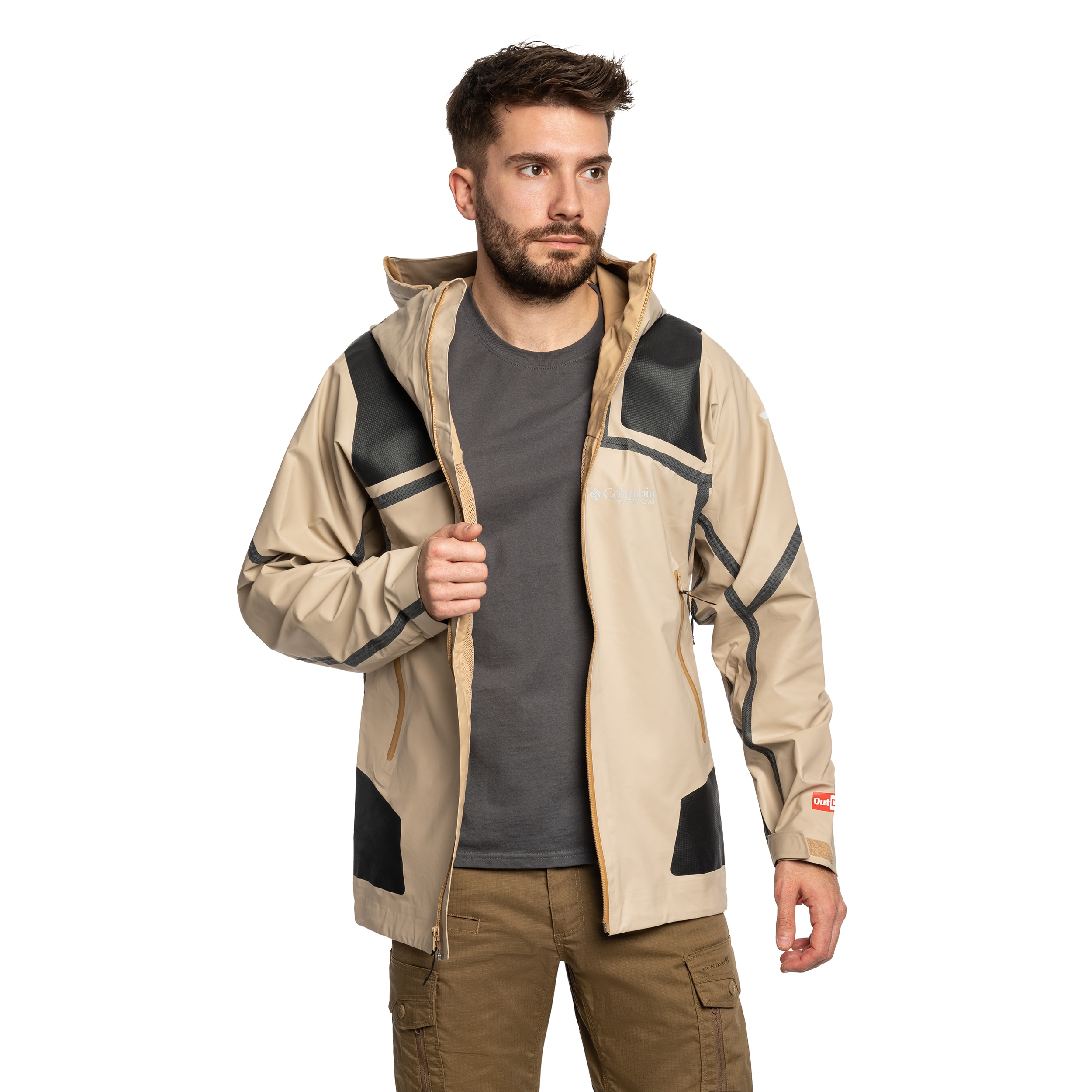 Куртка Columbia Whistler Peak Shell Titanium - Canoe