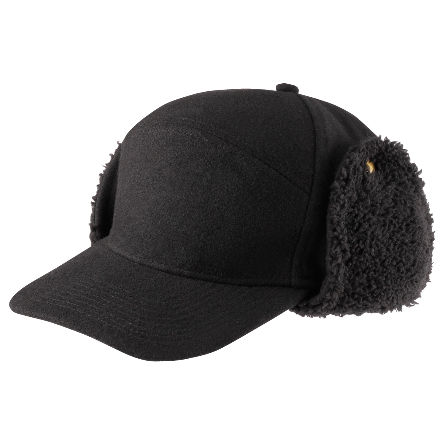Бейсболка Brandit Lumberjack Winter Cap - Black