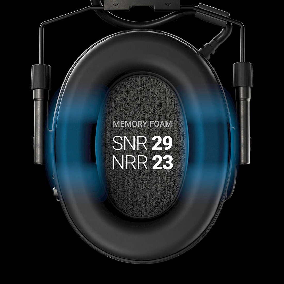 Активні навушники Sordin Supreme X2 Memoryfoam Headband - Black