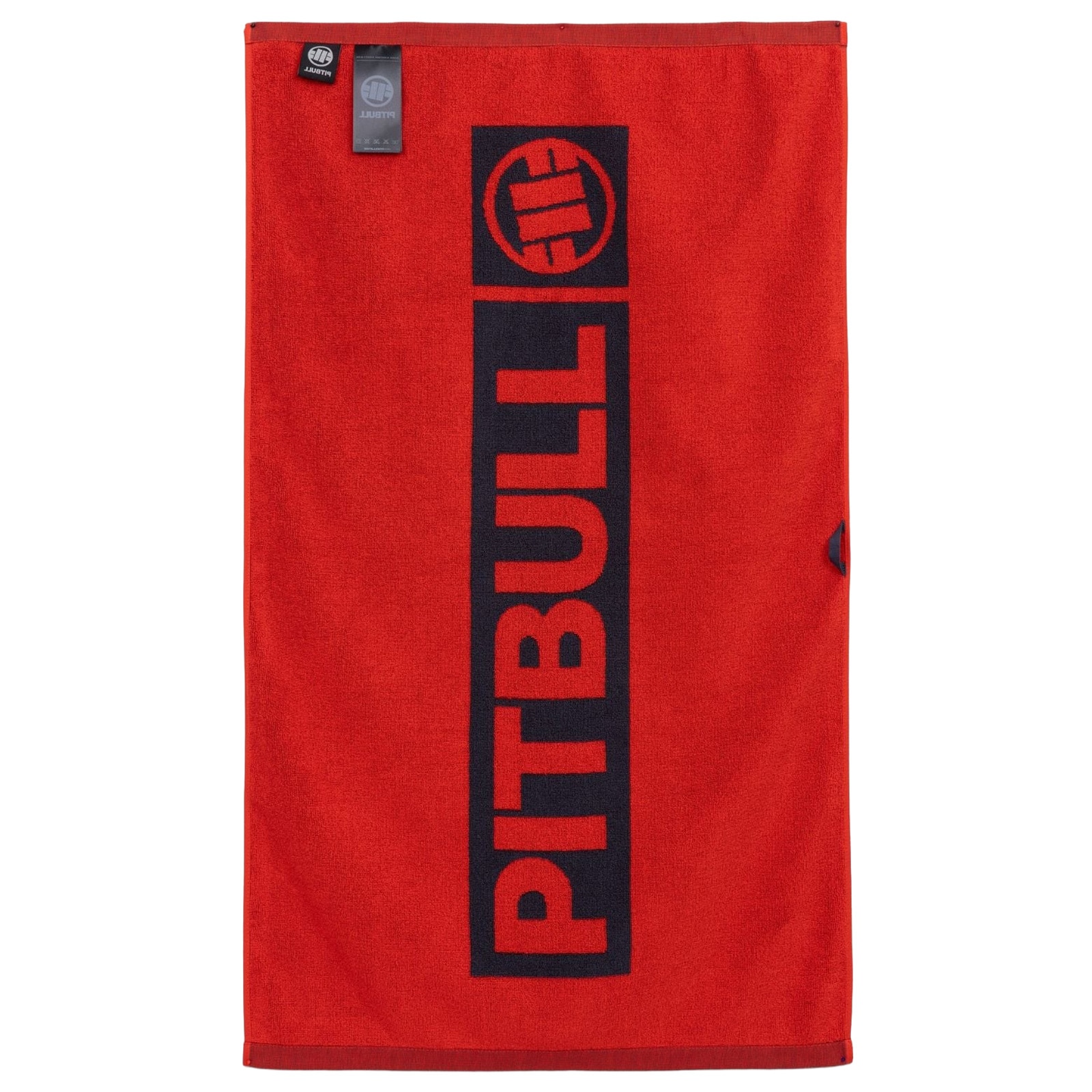 Рушник Pitbull Gym Hilltop 88 x 52 см - Graphite/Red