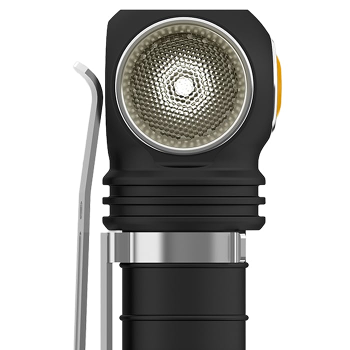 Налобний і кутовий ліхтарик Armytek Wizard C1 Pro Magnet USB Yellow PCB - 930 люменів