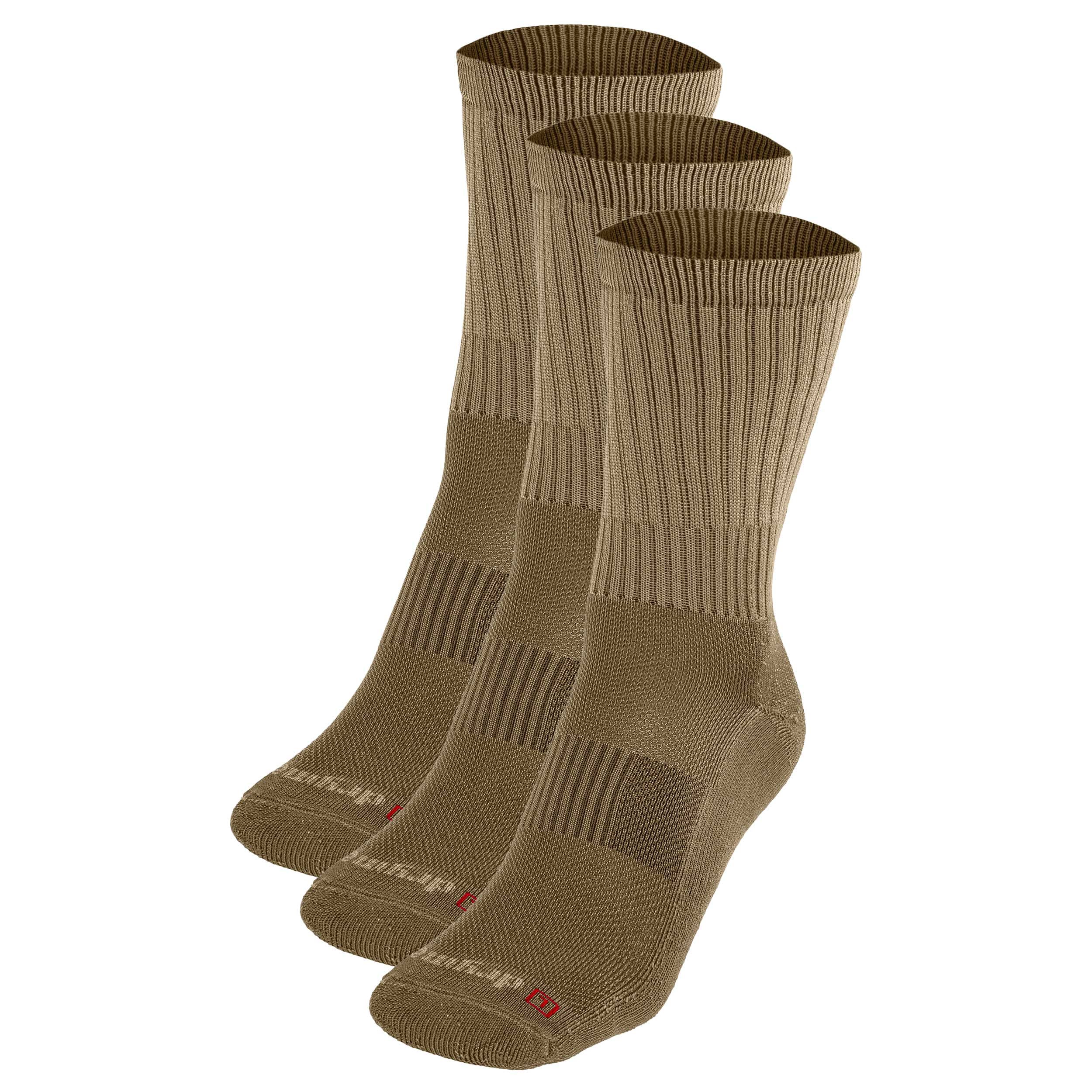 Шкарпетки Drymax Active Duty Crew 3 пари - Coyote Brown