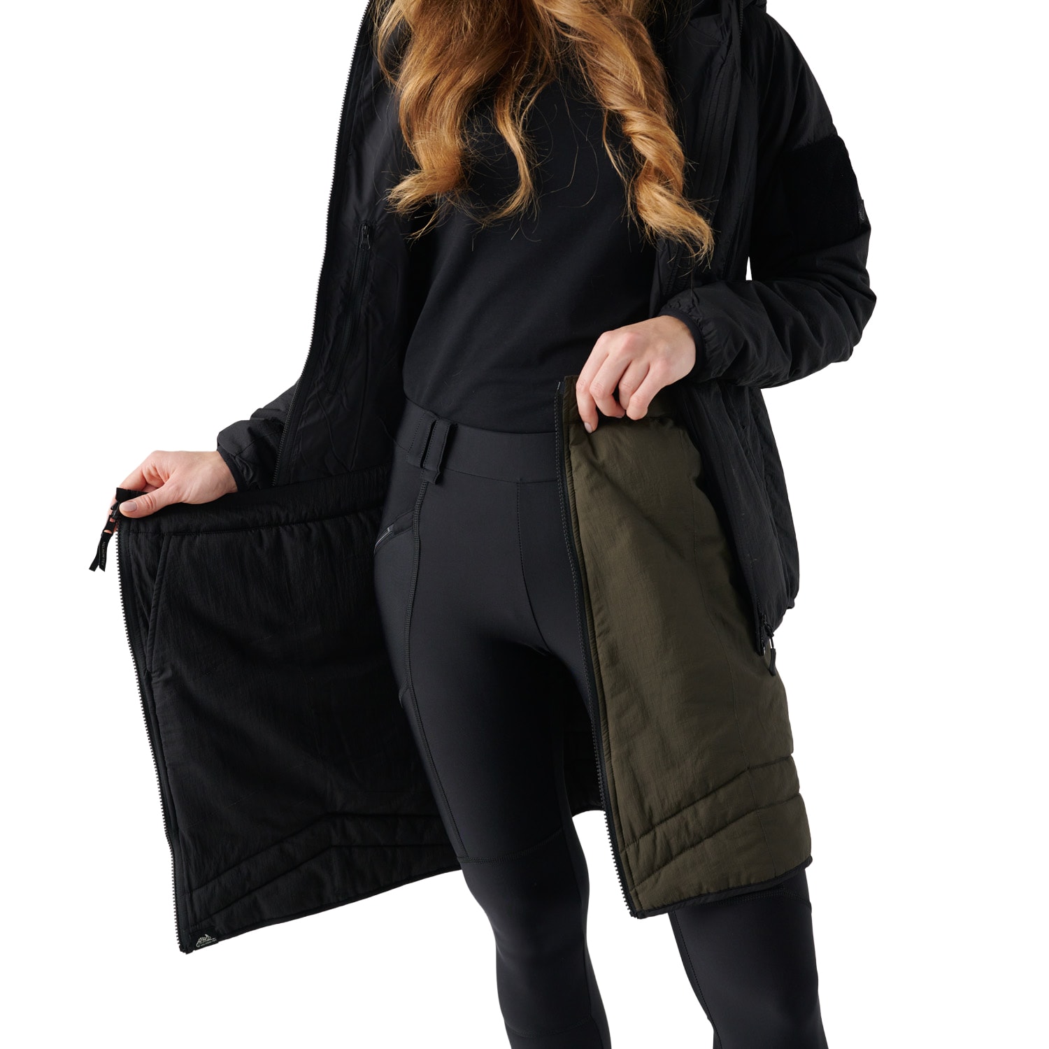 Двостороння спідниця Helikon Yupik WindPack - Taiga Green