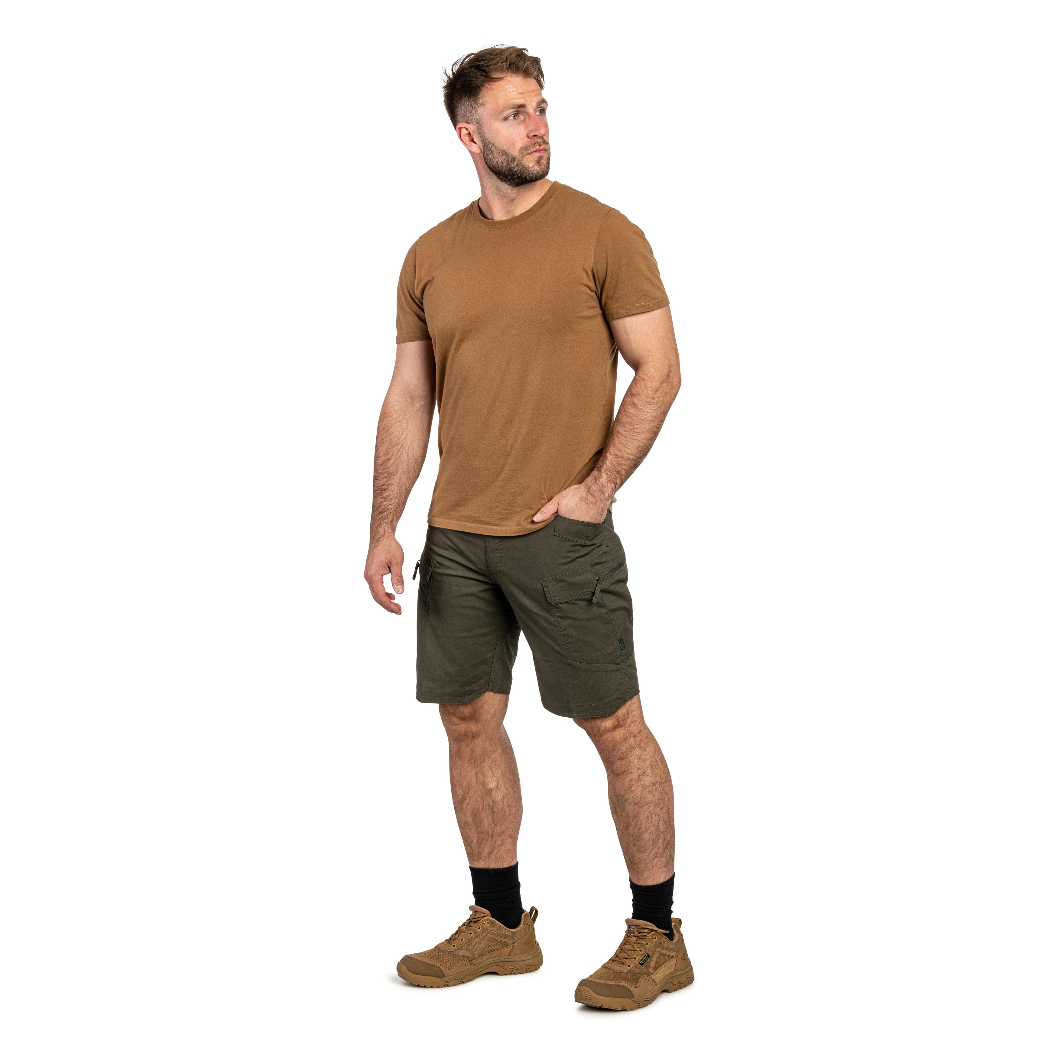 Шорти Helikon-Tex UTS PolyCotton Stretch Rip-Stop 8,5'' - Taiga Green
