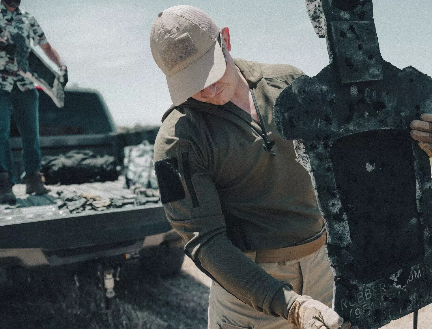 Бейсболка Helikon-Tex Technical Trucker Cap - Khaki